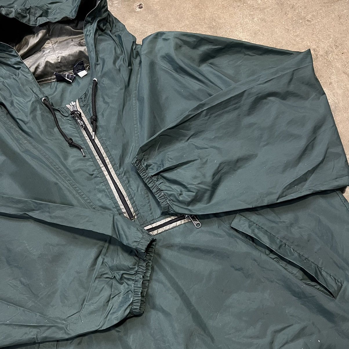 Gap × Vintage Vintage 90s Gap Windbreaker Jacket Lightweight Gorpcore Boxy Size US XL / EU 56 / 4 - 4 Thumbnail
