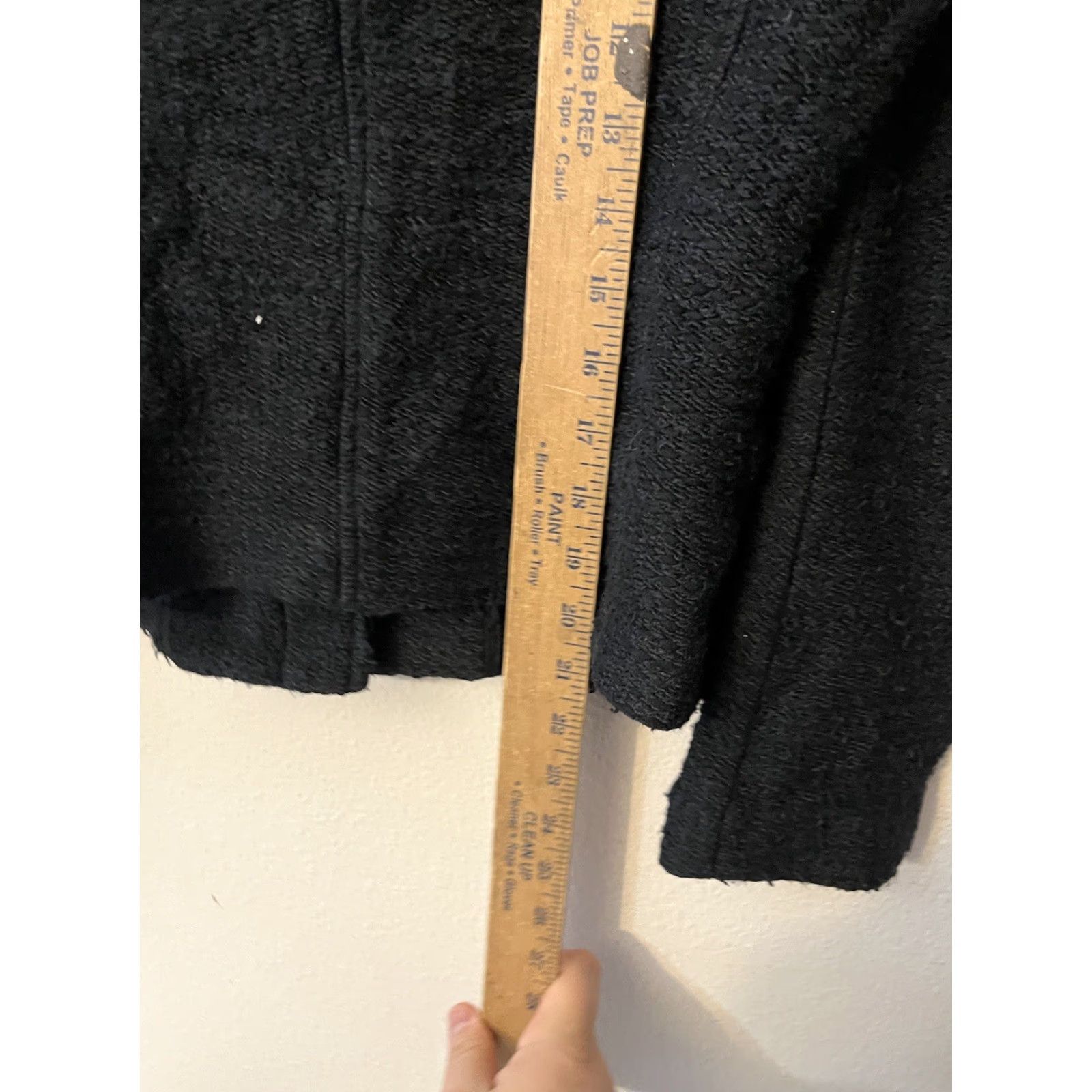 Ann Taylor LOFT Ann Taylor Petites Women's Black Army Military Style Blazer Jacket 10P Size L / US 10 / IT 46 - 4 Thumbnail