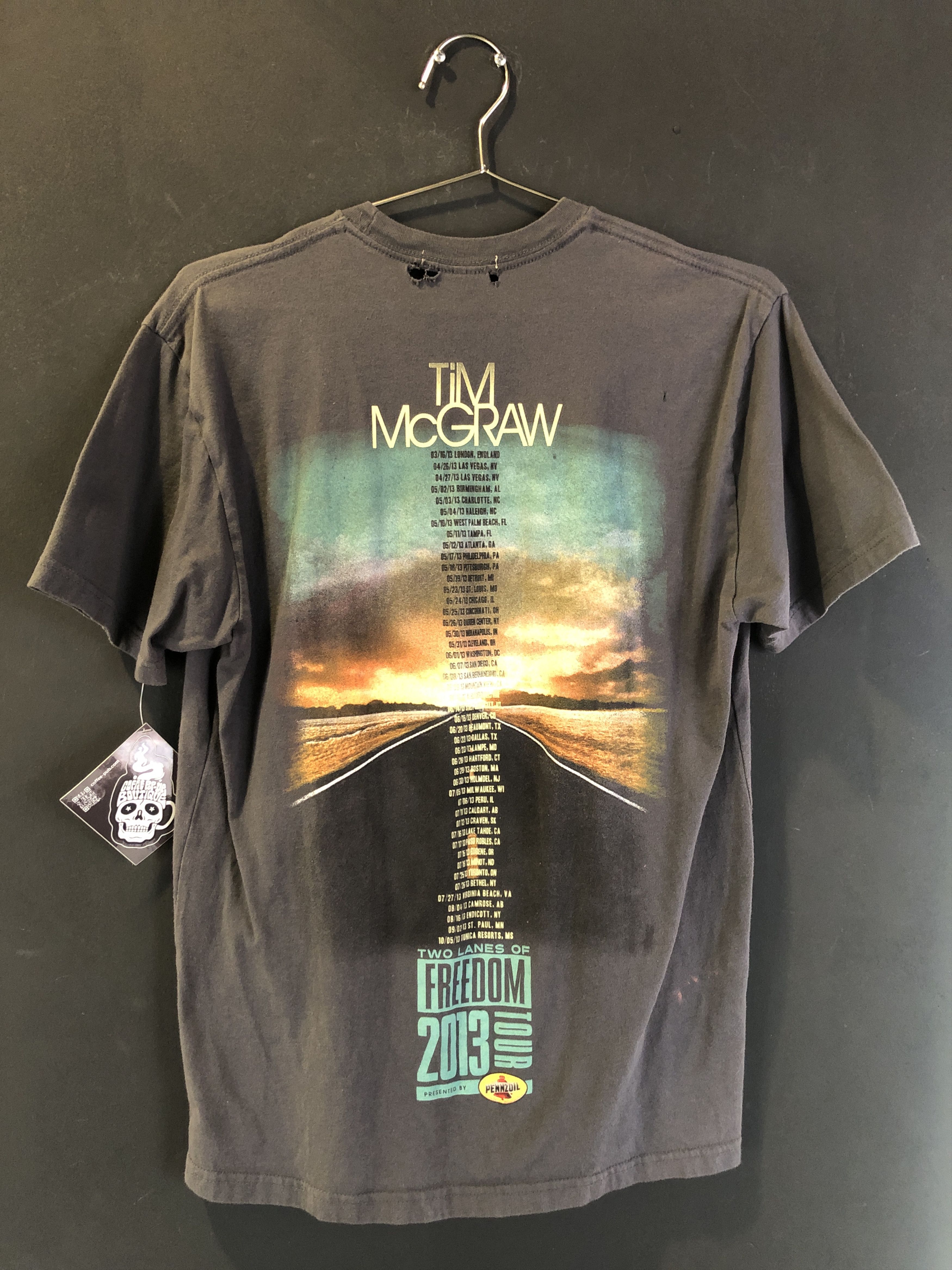 Other Tim McGraw Distressed Vintage Tour T-Shirt Size US S / EU 44-46 / 1 - 2 Thumbnail