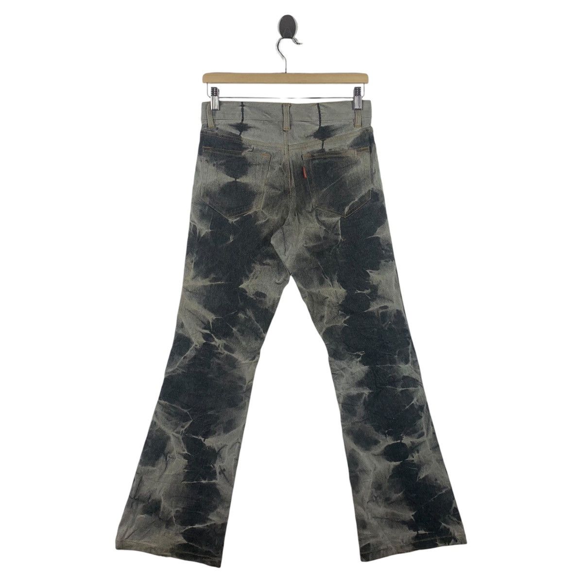 Japanese Brand × Tornado Mart TORNADO MART Flare bleach denim jeans Size 29" - 4 Thumbnail