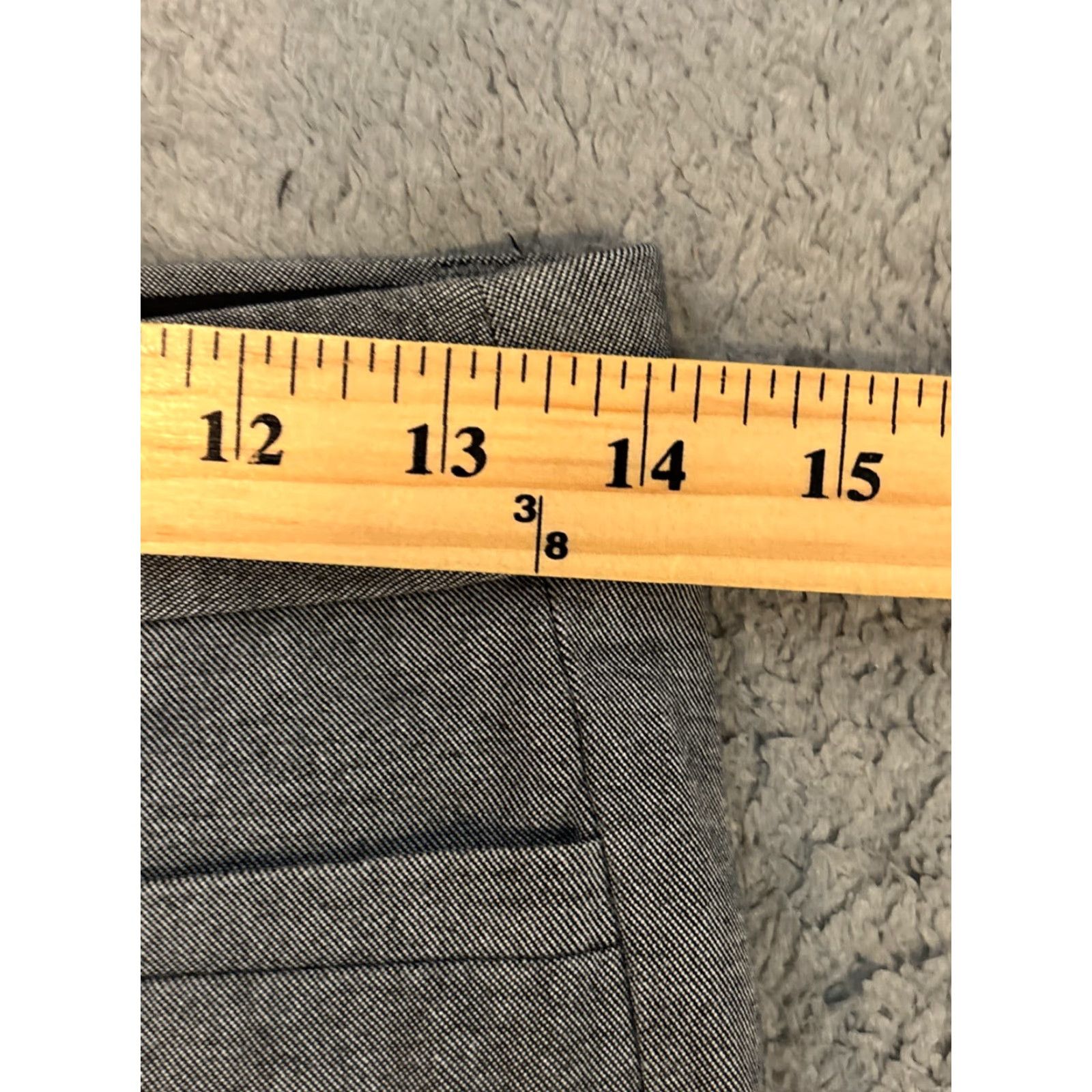 Banana Republic Banana Republic Pants Womens 2 Gray Sloan Fit Career Office Casual Slacks Slim Tapered Front Flat Front Button Machine Washable Hook & Bar Zipper Size 26" / US 2 / IT 38 - 3 Thumbnail