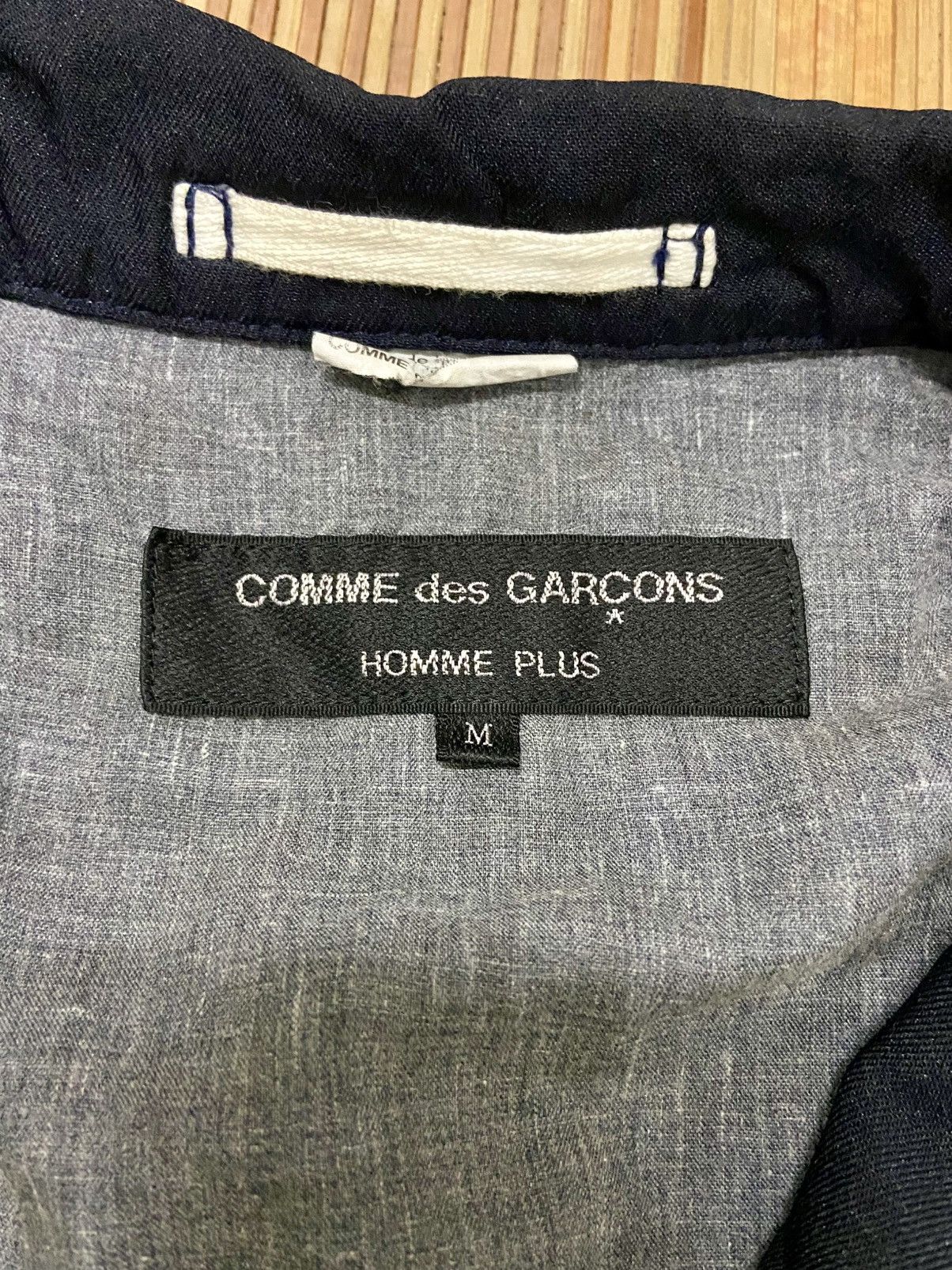 Comme des Garcons Homme Plus COMME DES GARCONS DISTRESSED BLAZER Size 36R - 17 Thumbnail