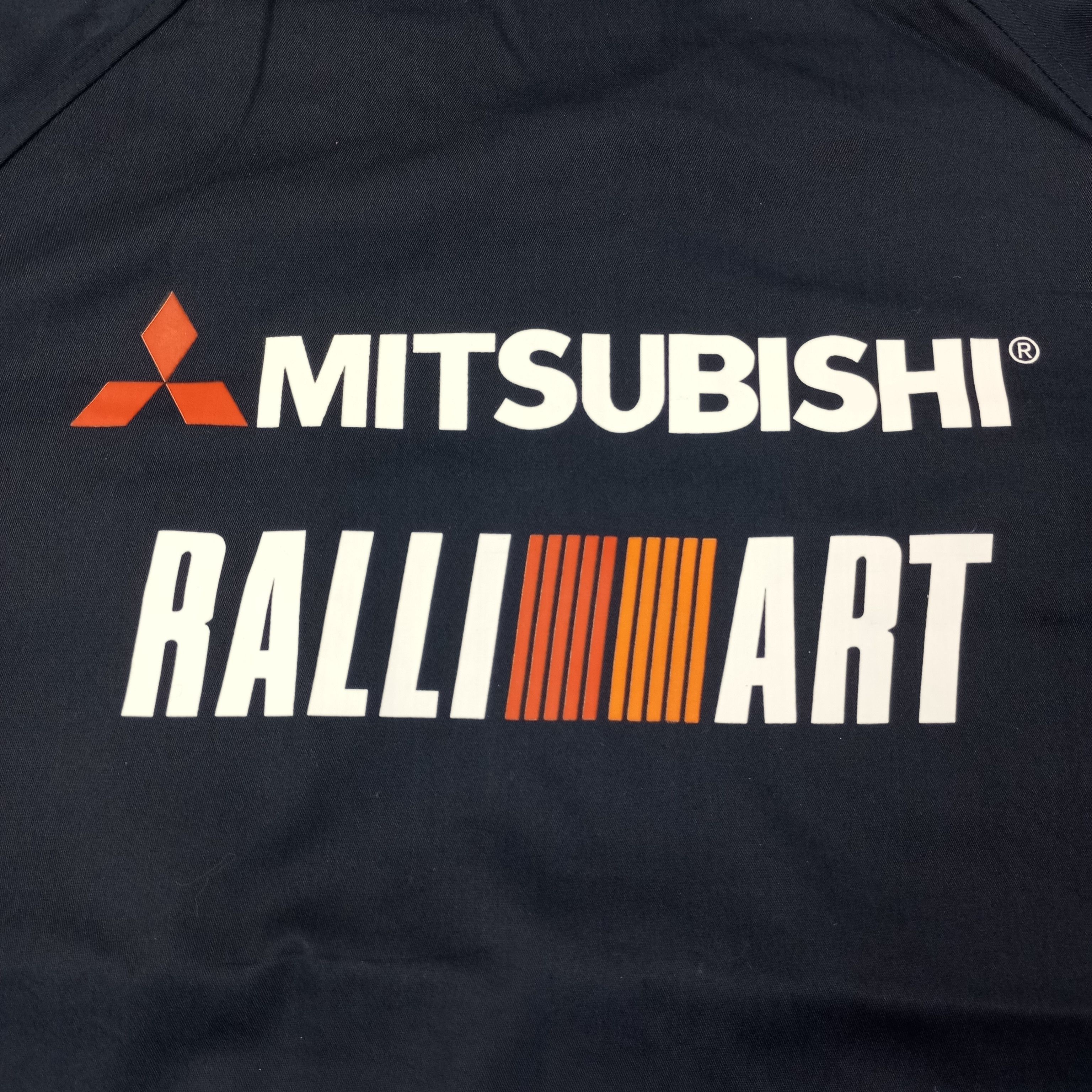 Vintage Mitsubishi Ralli Art Motorsports Custom Jacket c243n16 Size US XL / EU 56 / 4 - 2 Thumbnail