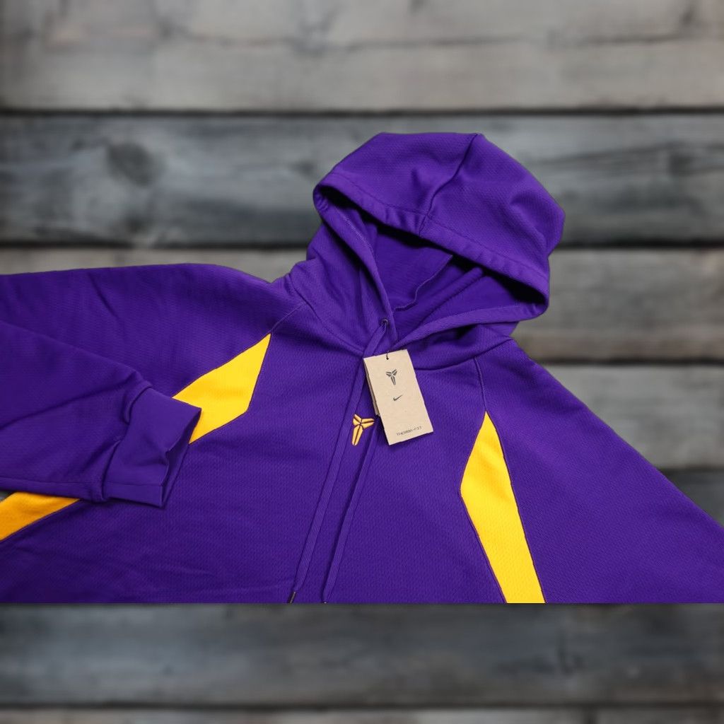 Nike Nike Sweatshirt Mens Large Purple Kobe Therma-FIT Fleece Basketball Pullover NWT Hoodie Size US L / EU 52-54 / 3 - 1 Thumbnail