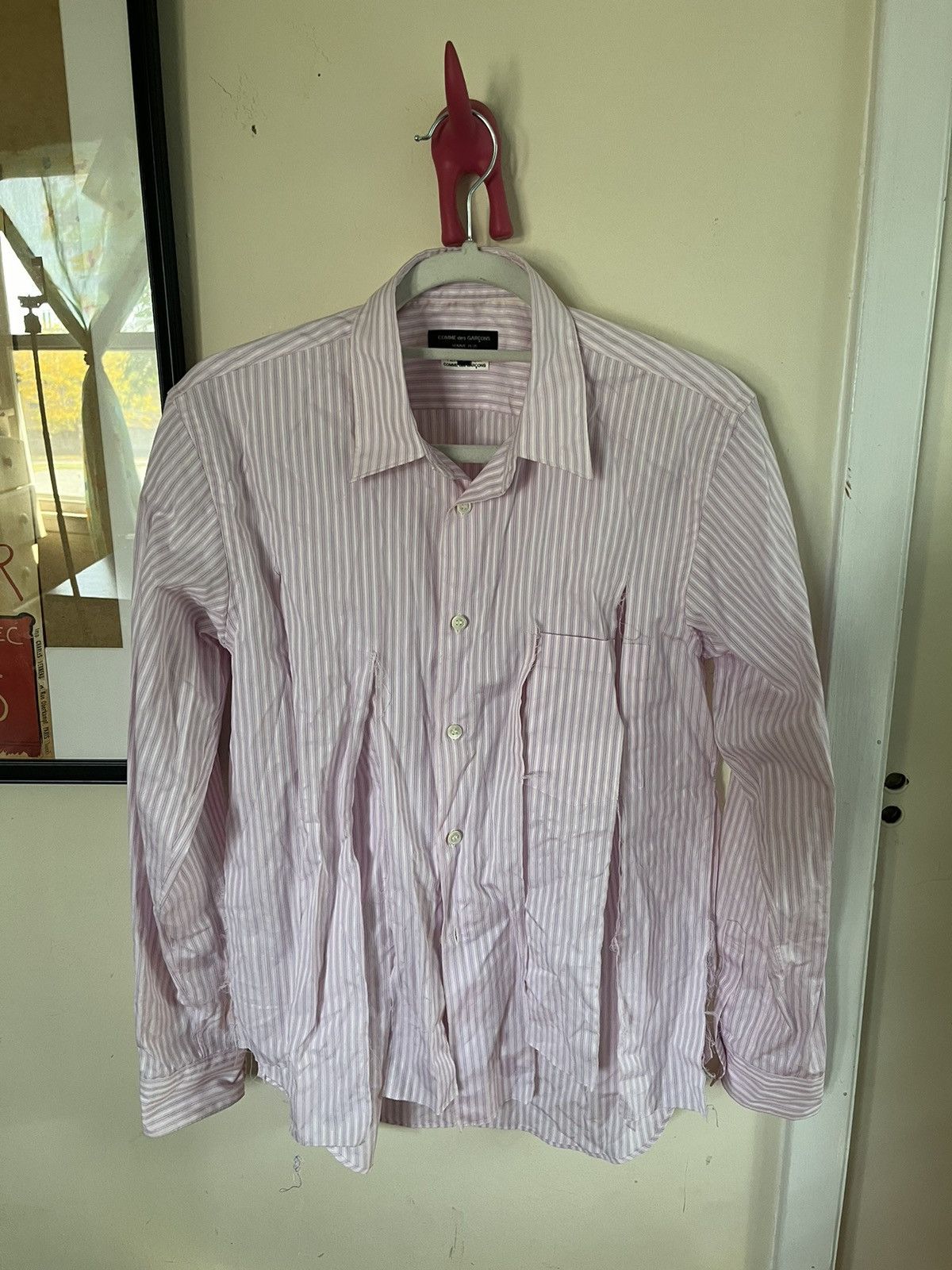 Comme des Garcons Homme Plus CDG HOMME PLUS BUTTON UP AVANT GARDE Size US XS / EU 42 / 0 - 4 Thumbnail