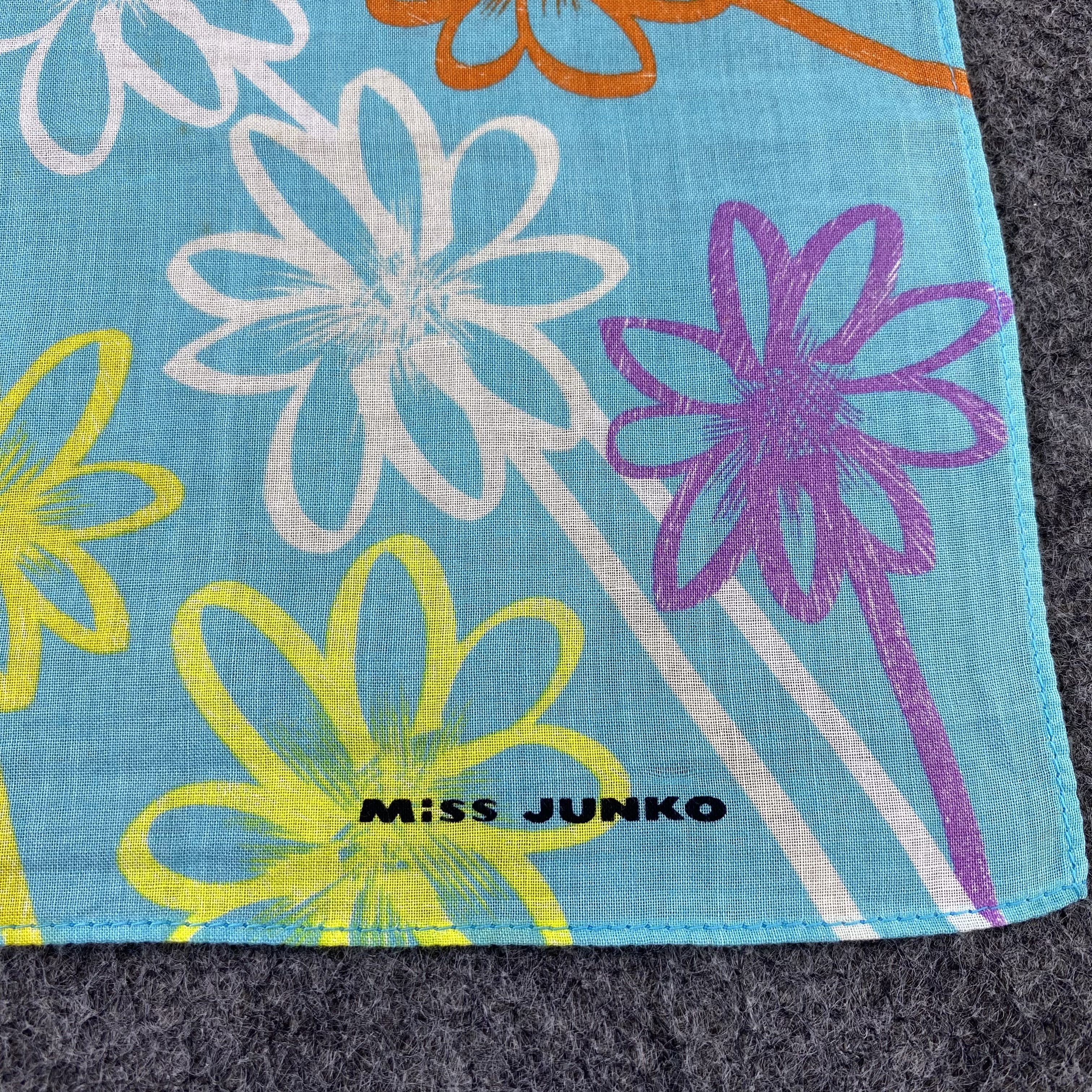 Japanese Brand M:ss. Junko Handkerchief / Bandana / Neckerchief -B854 Size ONE SIZE - 5 Thumbnail
