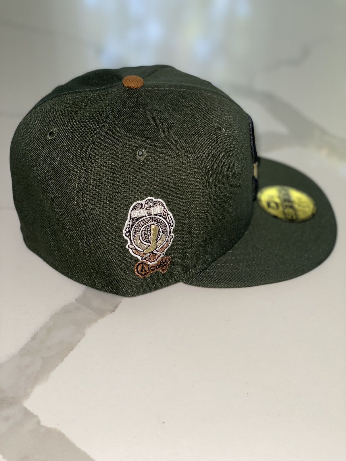 Cooperstown Collection Champagne Chicago White Sox fitted 7 3/8 Size 38 - 3 Thumbnail