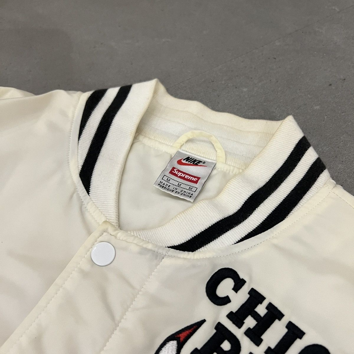 NBA × Nike × Supreme Supreme Nike NBA Teams Warm Up Bomber Track Jacket Size US M / EU 48-50 / 2 - 4 Thumbnail
