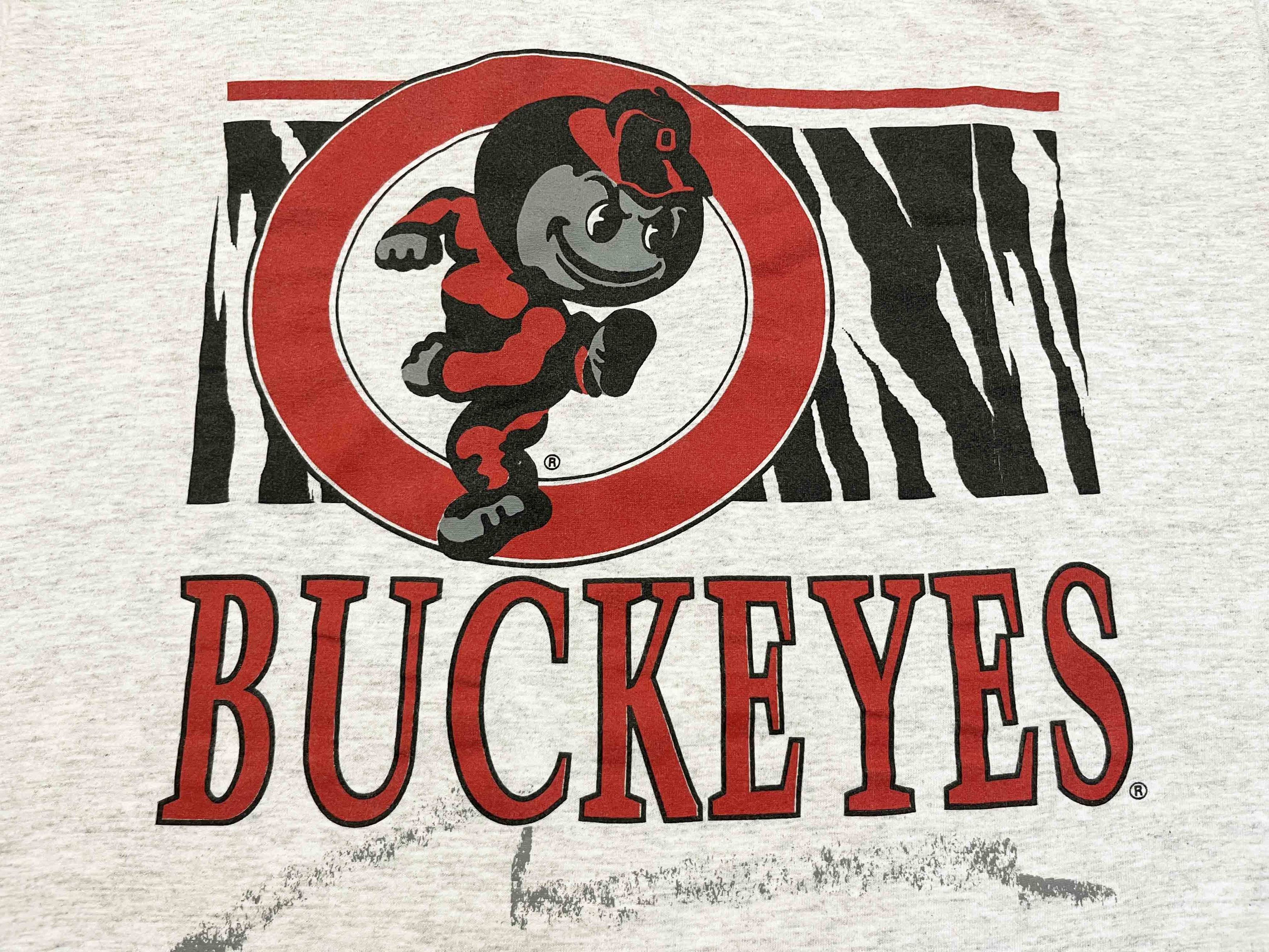 Vintage Vintage Ohio State Buckeyes NCAA T-Shirt Size US L / EU 52-54 / 3 - 2 Thumbnail