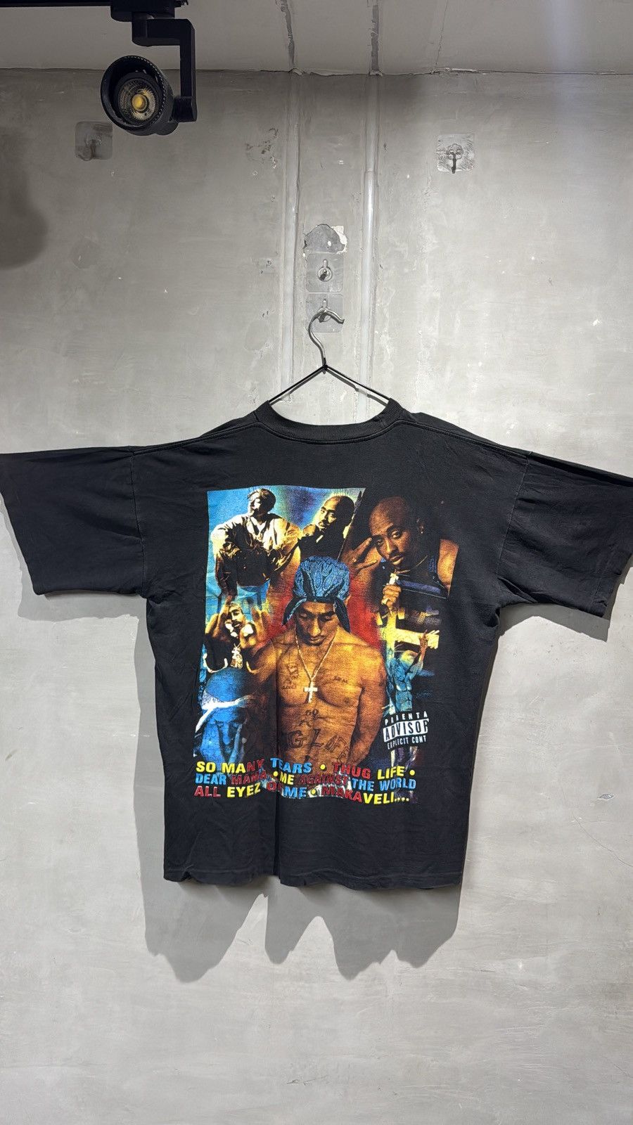 Rap Tees Vintage 90s 2pac Memorial Rap Tee Size US XL / EU 56 / 4 - 11 Thumbnail