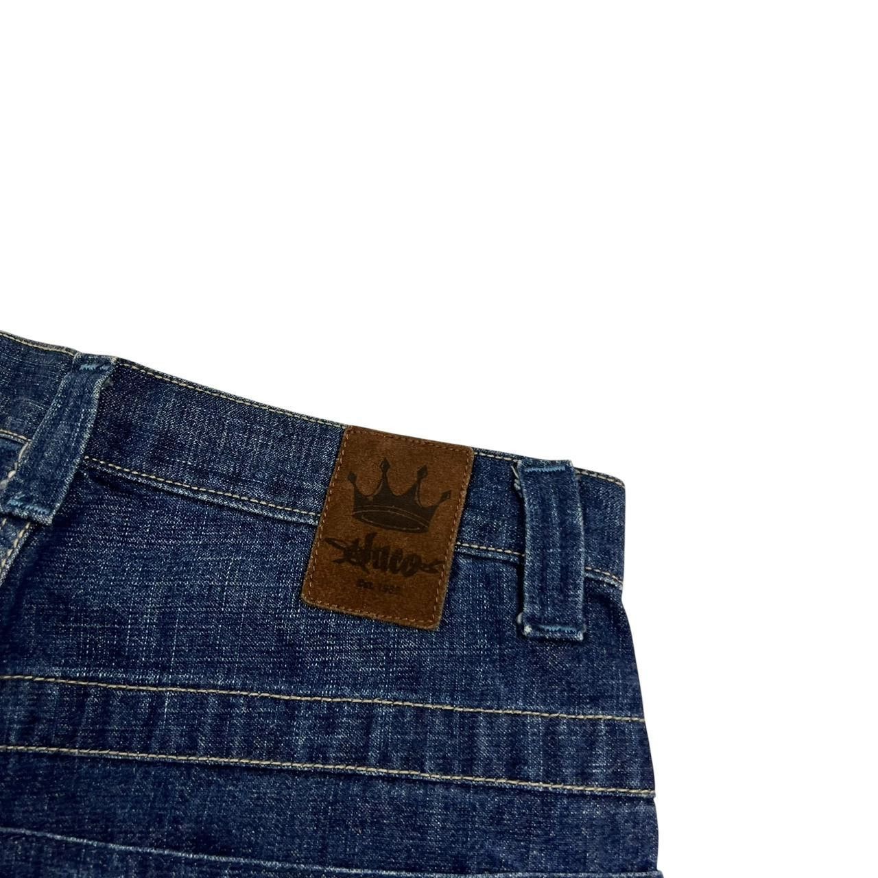 JNCO Vintage Jnco Snake 8 Ball Denim Baggy Shorts Jorts- Waist 30 Size US 30 / EU 46 - 4 Thumbnail