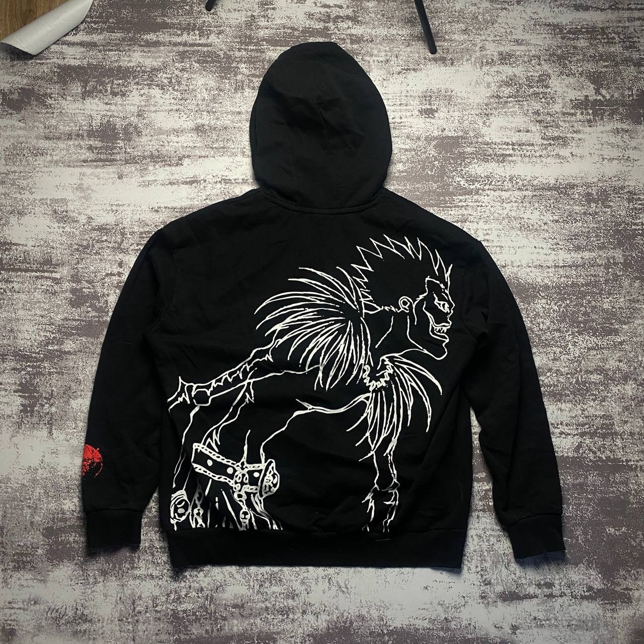 Vintage Death Note Kira Anime Hoodie Japanese Movie Grunge