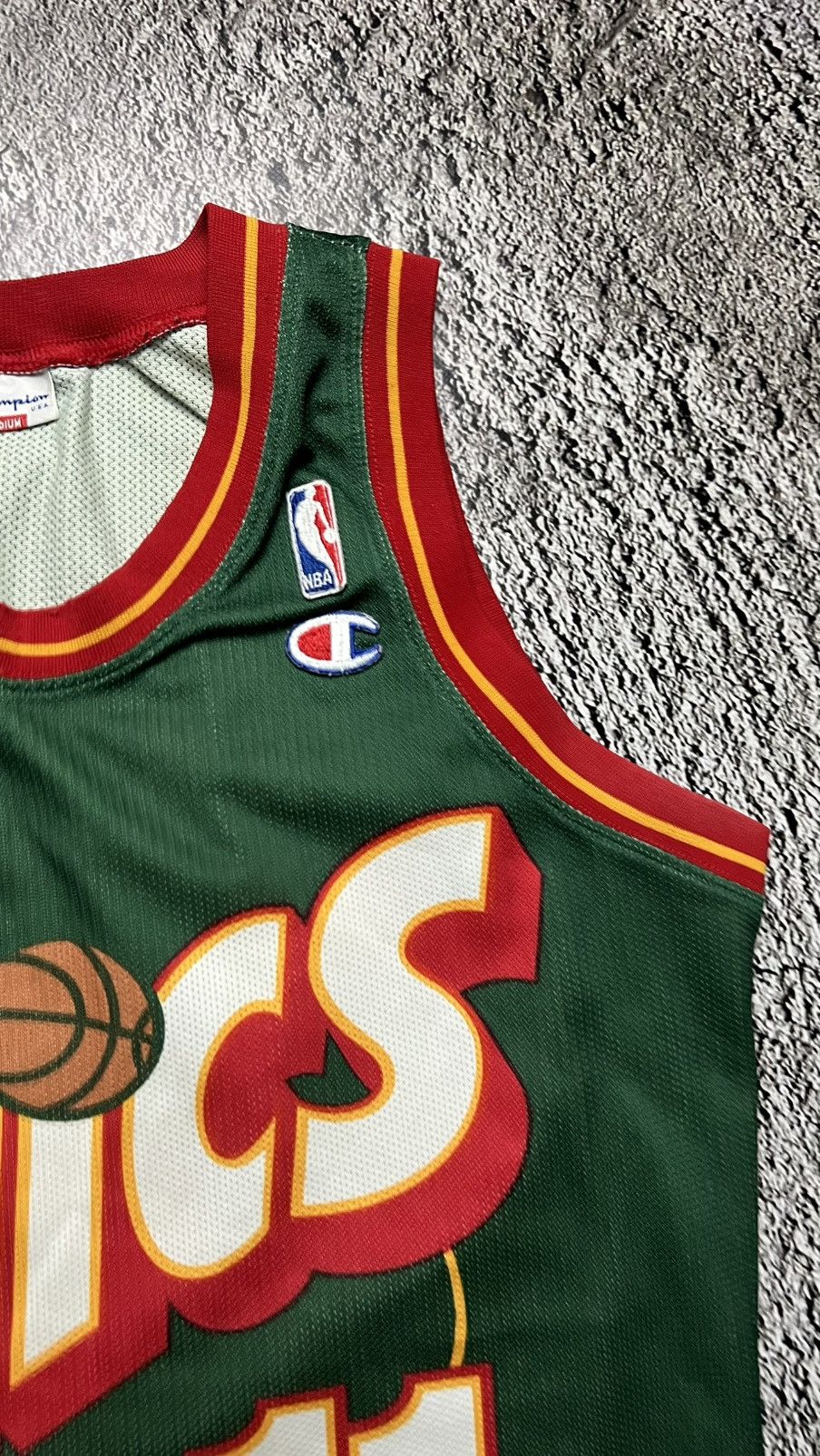 Champion RARE‼️Seattle Supersonics NBA Detlef Schrempf champion jersey Size US M / EU 48-50 / 2 - 4 Thumbnail