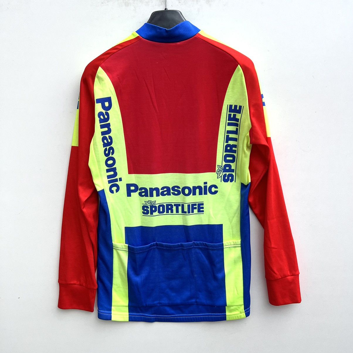 Vintage Maillot PANASONIC SPORTLIFE 1990 vintage shirt trikot jersey Size US L / EU 52-54 / 3 - 6 Thumbnail
