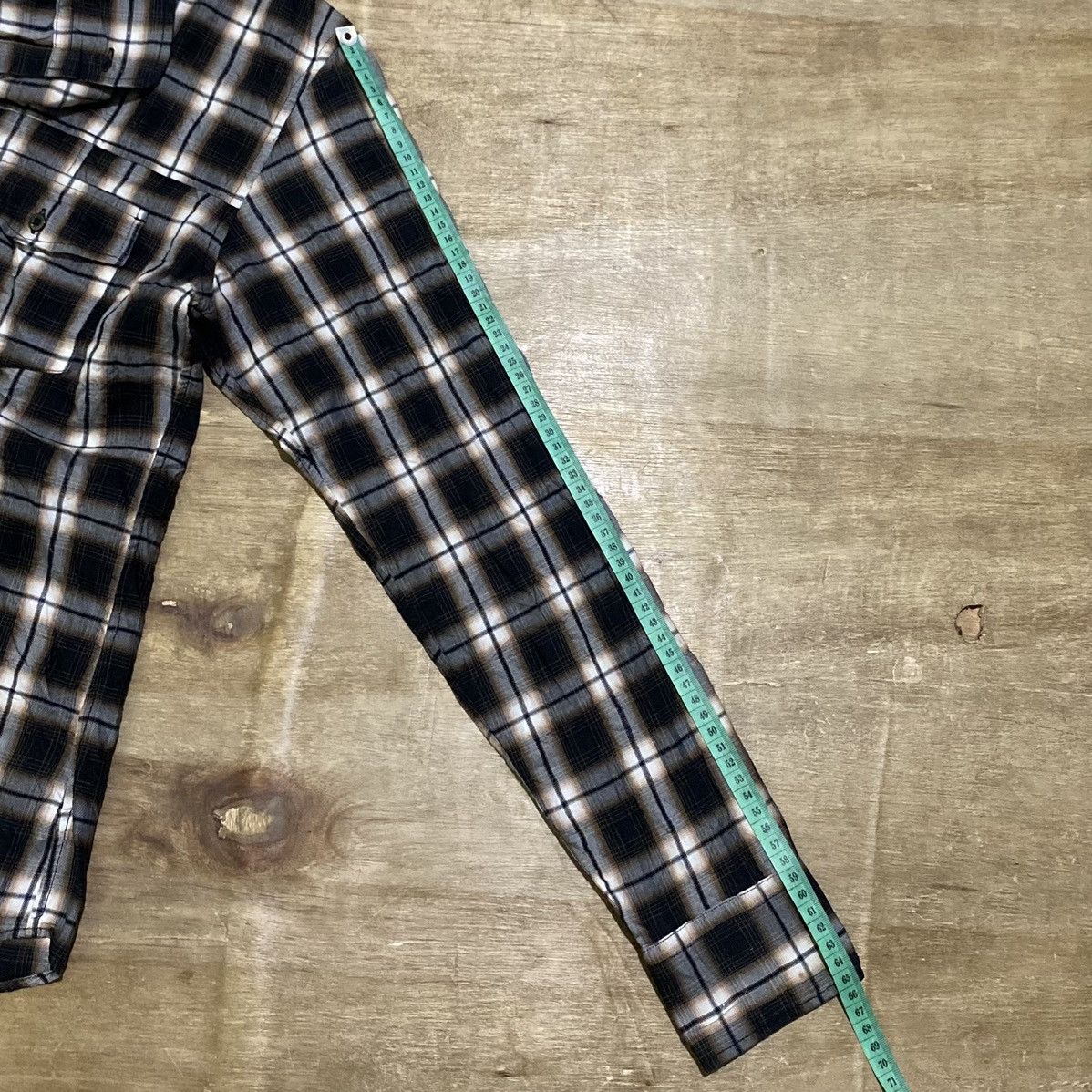 Issey Miyake × Japanese Brand × Tete Homme Tete homme by issey miyake plaid shirt Size US M / EU 48-50 / 2 - 8 Thumbnail