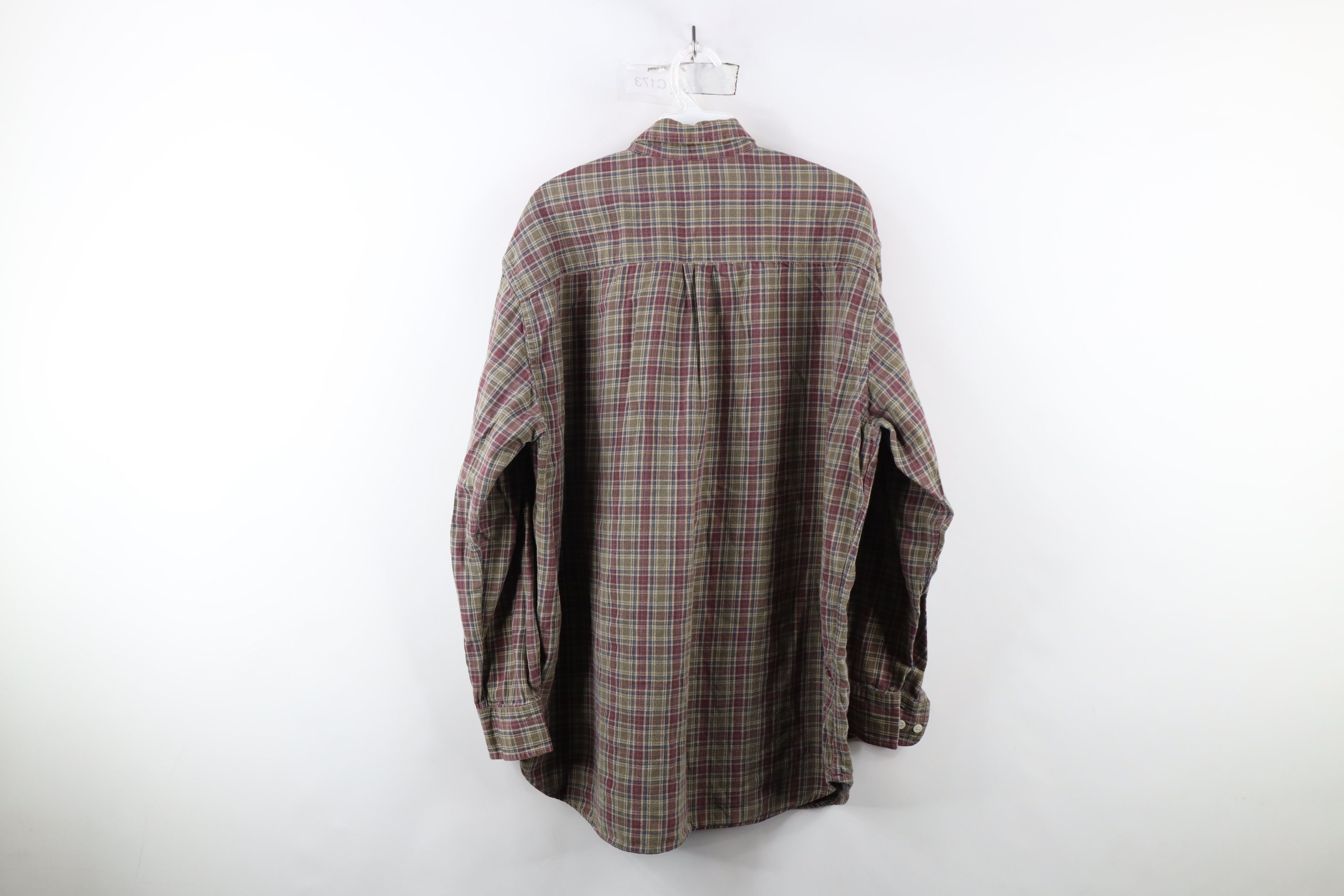 Vintage Vintage 90s Streetwear Collared Button Down Shirt Plaid Size US XL / EU 56 / 4 - 8 Thumbnail