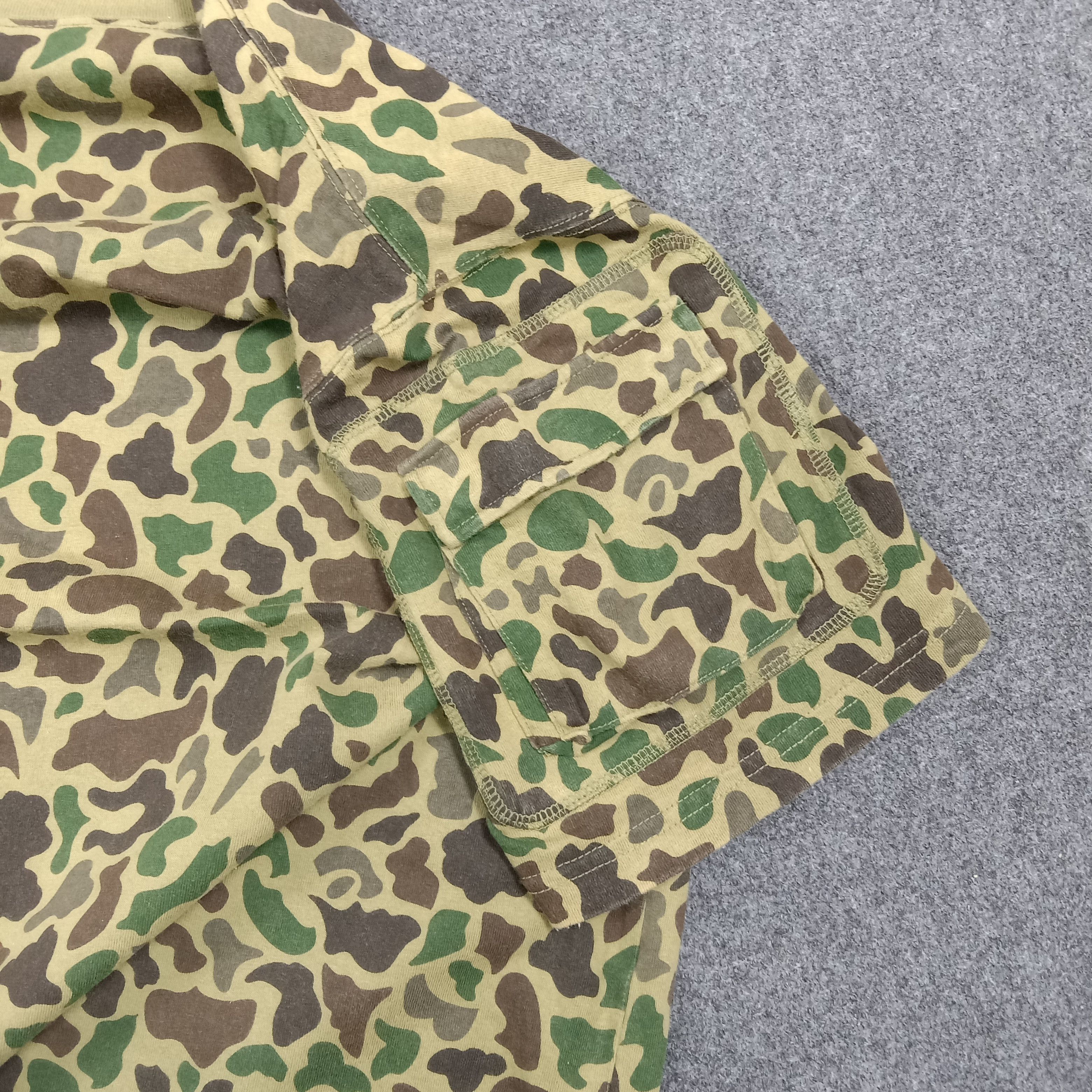 Global Work Global Work Japanese Brand Camo Tshirt C285N25 Size US L / EU 52-54 / 3 - 4 Thumbnail