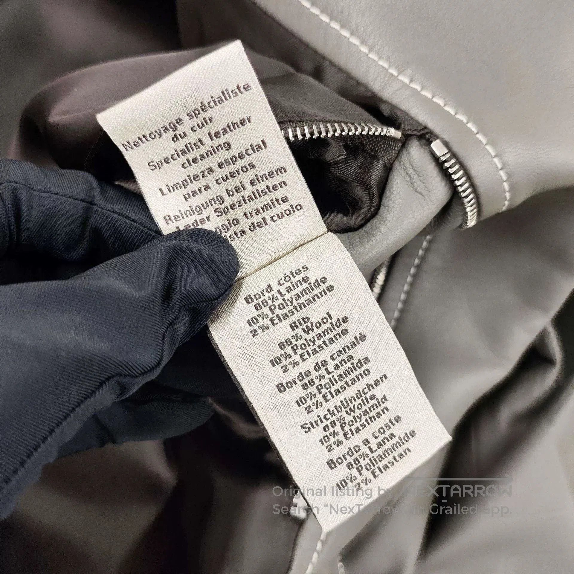 Hermes Hermes Green Leather Jacket Size 38. Size US XS / EU 42 / 0 - 6 Thumbnail