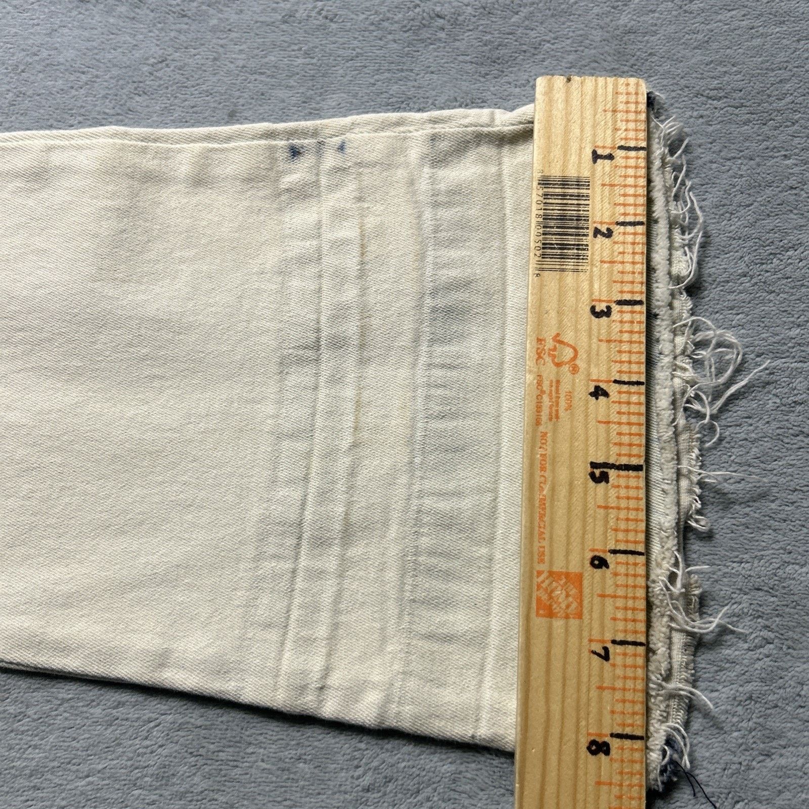 Levi's Beyond Baggy Jeans Womens 25x32 Raw Hems Flare Hamilton Wide Size 38" / US 16 / IT 52 - 16 Thumbnail