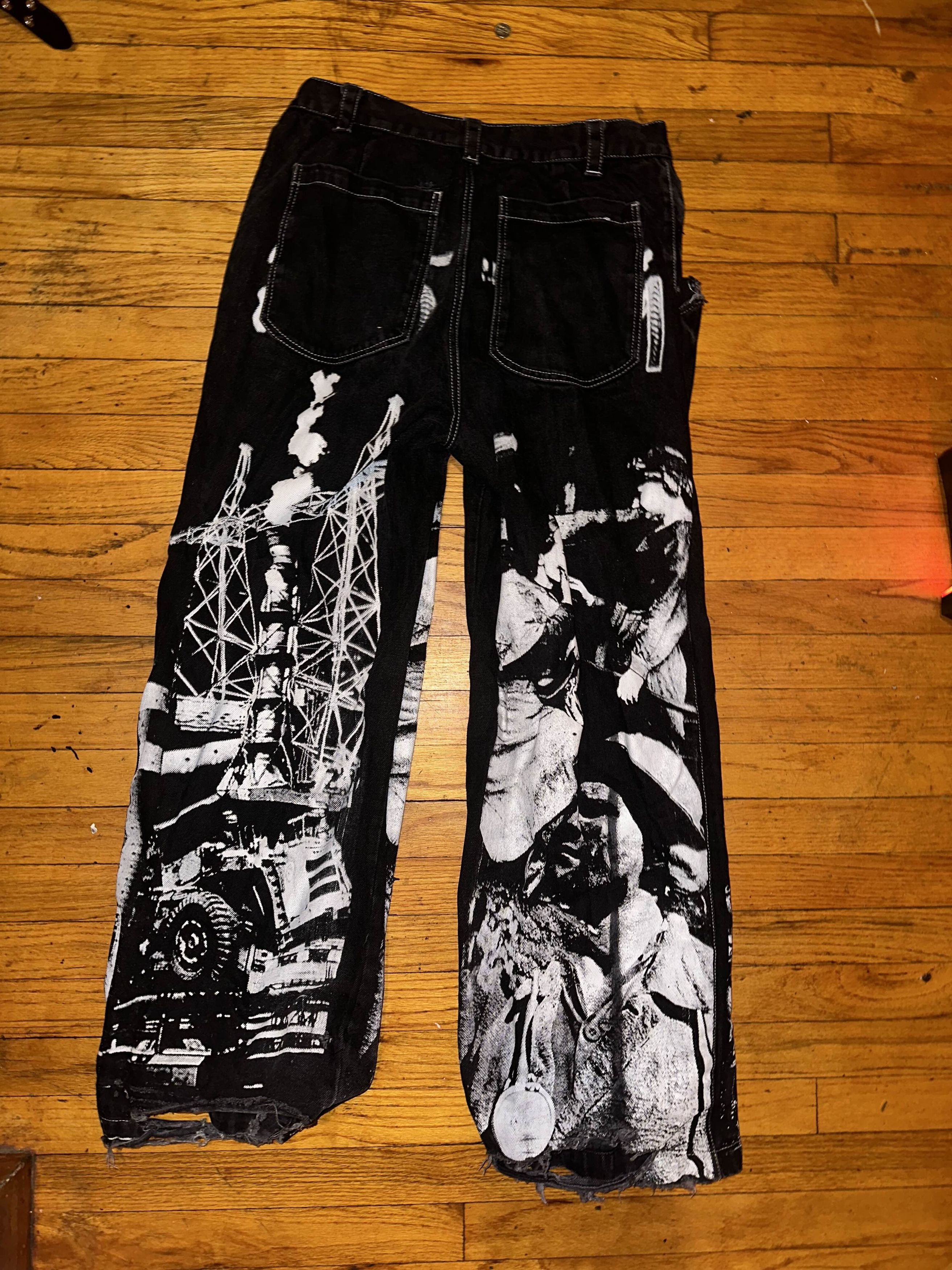 Other Contrast Jeans Size US 34 / EU 50 - 4 Thumbnail