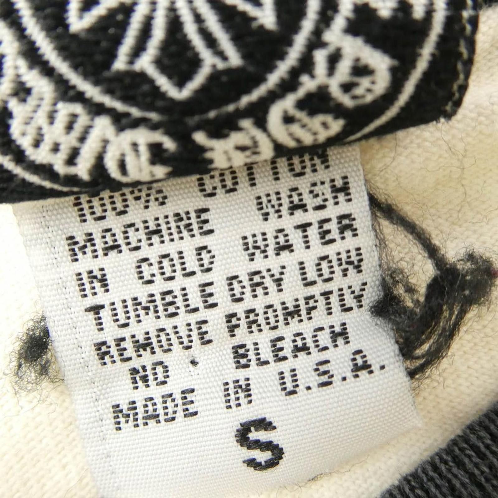 Chrome Hearts Chrome Hearts - Black and Cream Raglan Sleeve T-Shirt Size US S / EU 44-46 / 1 - 6 Thumbnail