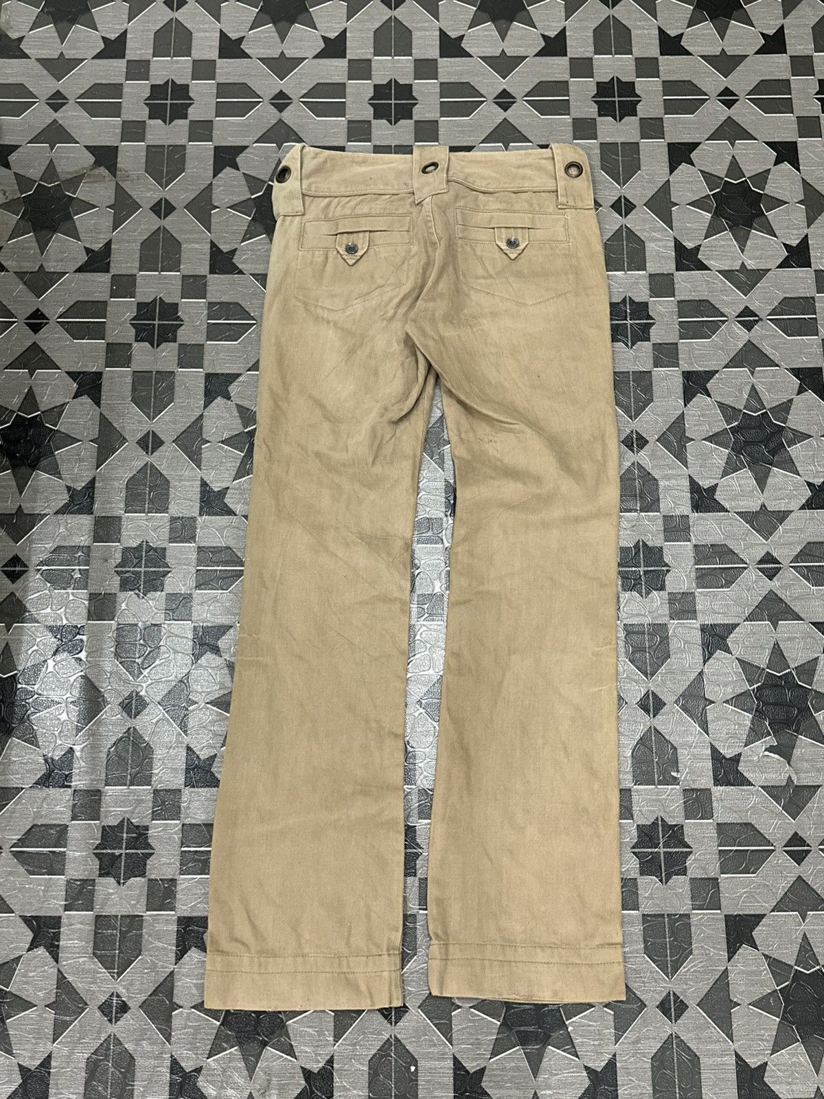 Diesel 2000 Diesel Studded Button Flare Denim Size US 28 / EU 44 - 3 Thumbnail