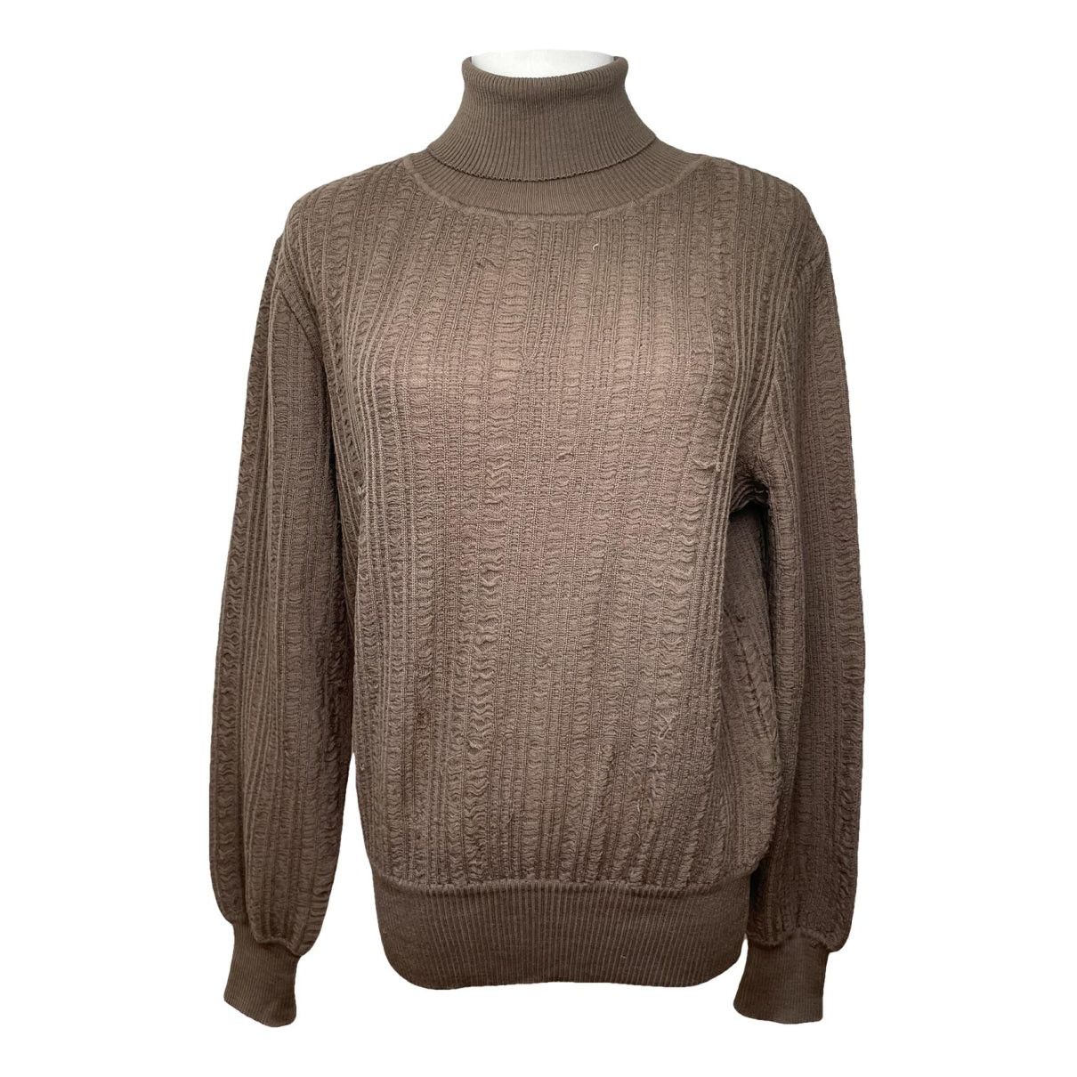 Givenchy Brown Wool Knitwear Size M / US 6-8 / IT 42-44 - 1 Thumbnail