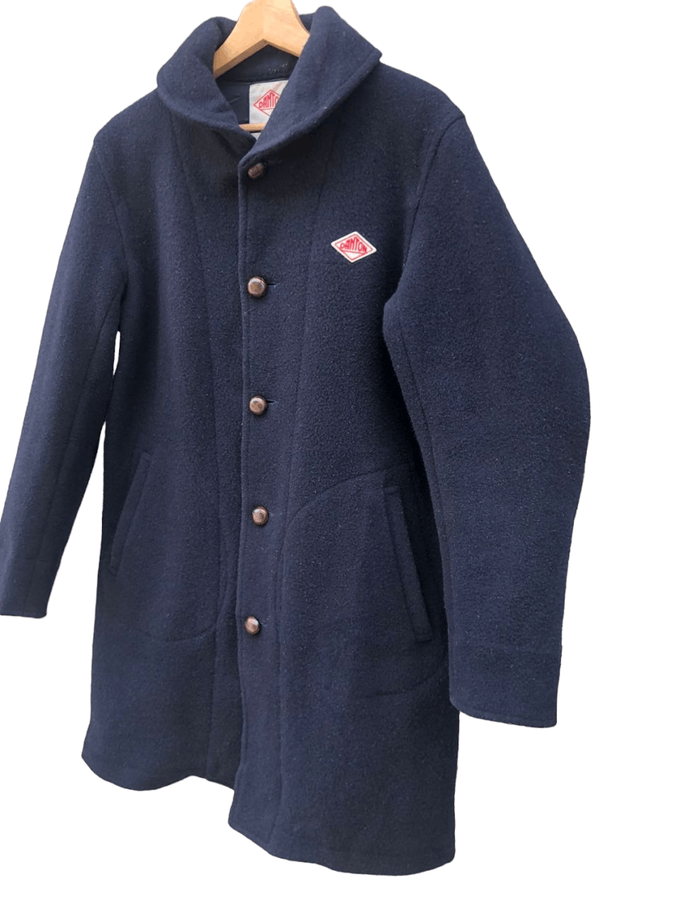 Danton 💥Danton Vetements De Travails Wool OverCoat Jacket Saiz 38 Size US M / EU 48-50 / 2 - 4 Thumbnail