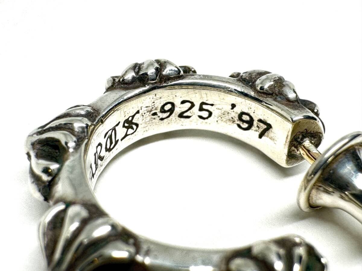 Chrome Hearts chrome hearts Cross Band Hoop earring ytk Size ONE SIZE - 3 Thumbnail