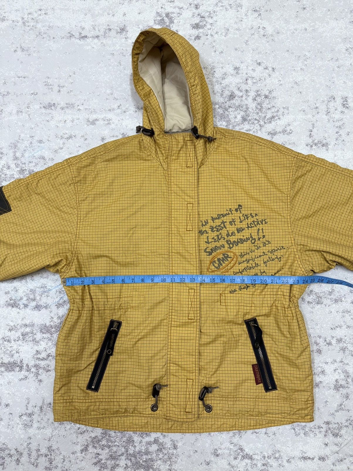 Japanese Brand Vintage 90s COURMAYEUR snow board jacket ski hoodie Size US L / EU 52-54 / 3 - 20 Thumbnail