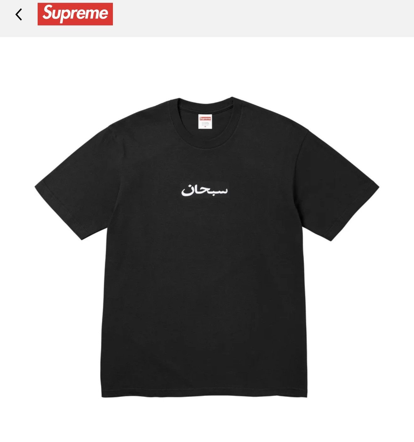 Supreme Paris Tee 
