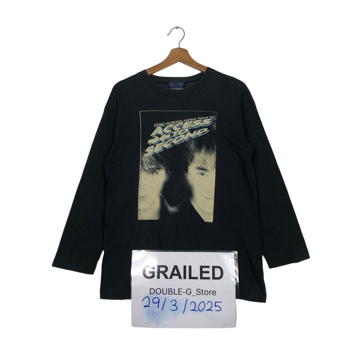 Band Tees 📌Vintage 93's Sync Across Japan Tour Access To Second Band Size US M / EU 48-50 / 2 - 1 Thumbnail