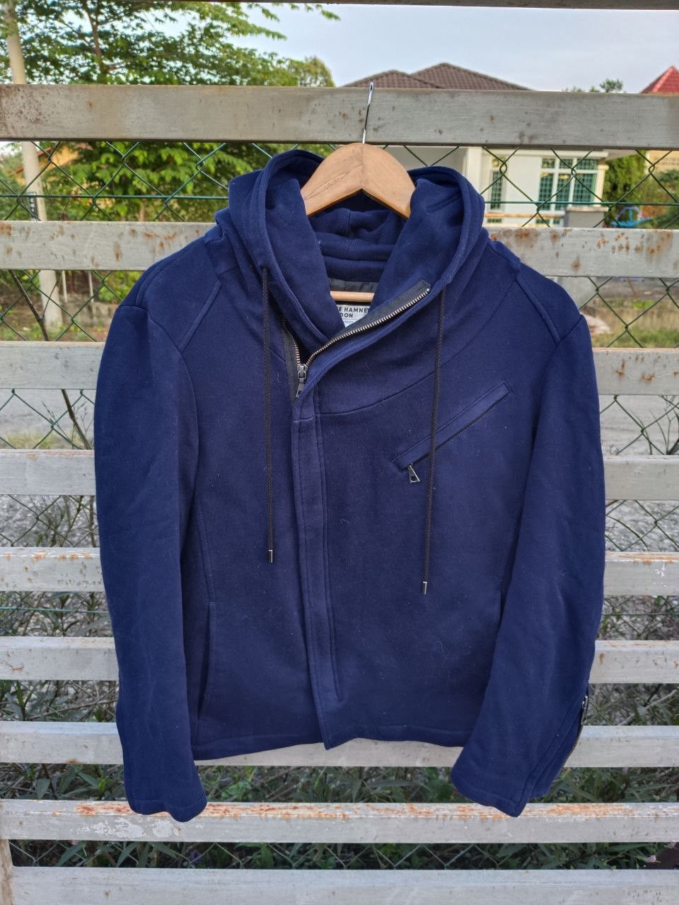 Katharine Hamnett London Early 00s Convertible 'Alien' Wool