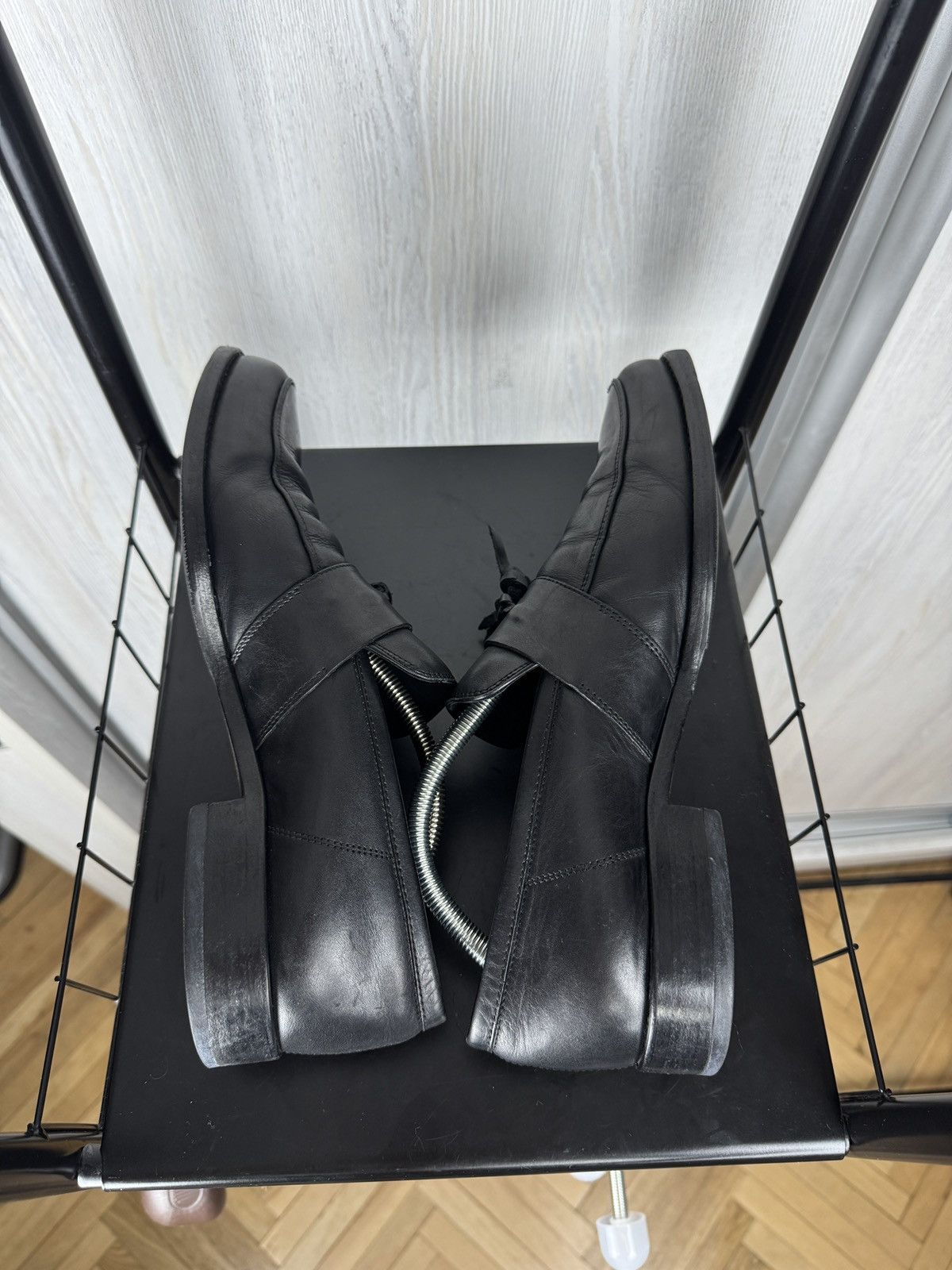 Bally Bally made in Switzerland black TASSEL-DRESS leather loafers Size US 10 / EU 43 - 10 Thumbnail