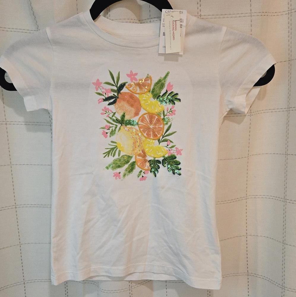 Designer J Crew Embellished Tee Size US XS / EU 42 / 0 - 1 Thumbnail