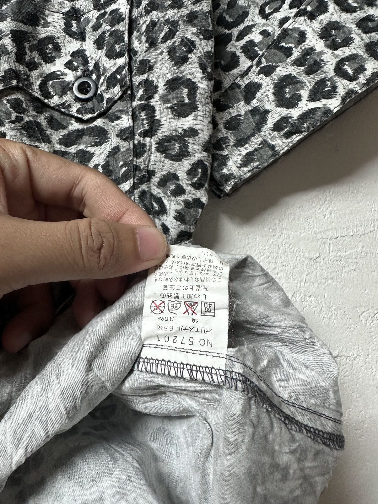 semanticdesign Japanes Semantic Design Leopard Shirt Size US M / EU 48-50 / 2 - 6 Thumbnail