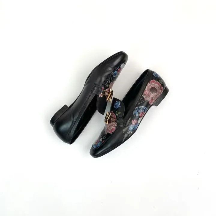 Louis Vuitton Louis Vuitton Logo Floral Embroidered Casual Shoes -2508 Size US 6 / IT 36 - 4 Thumbnail