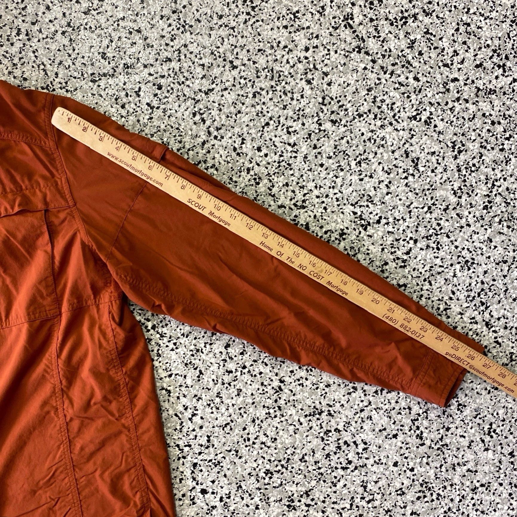 Vintage REI Tech Shirt Mens XL Orange Long Sleeve Nylon Hiking Outdoor Trail Shirt Size US XL / EU 56 / 4 - 6 Thumbnail
