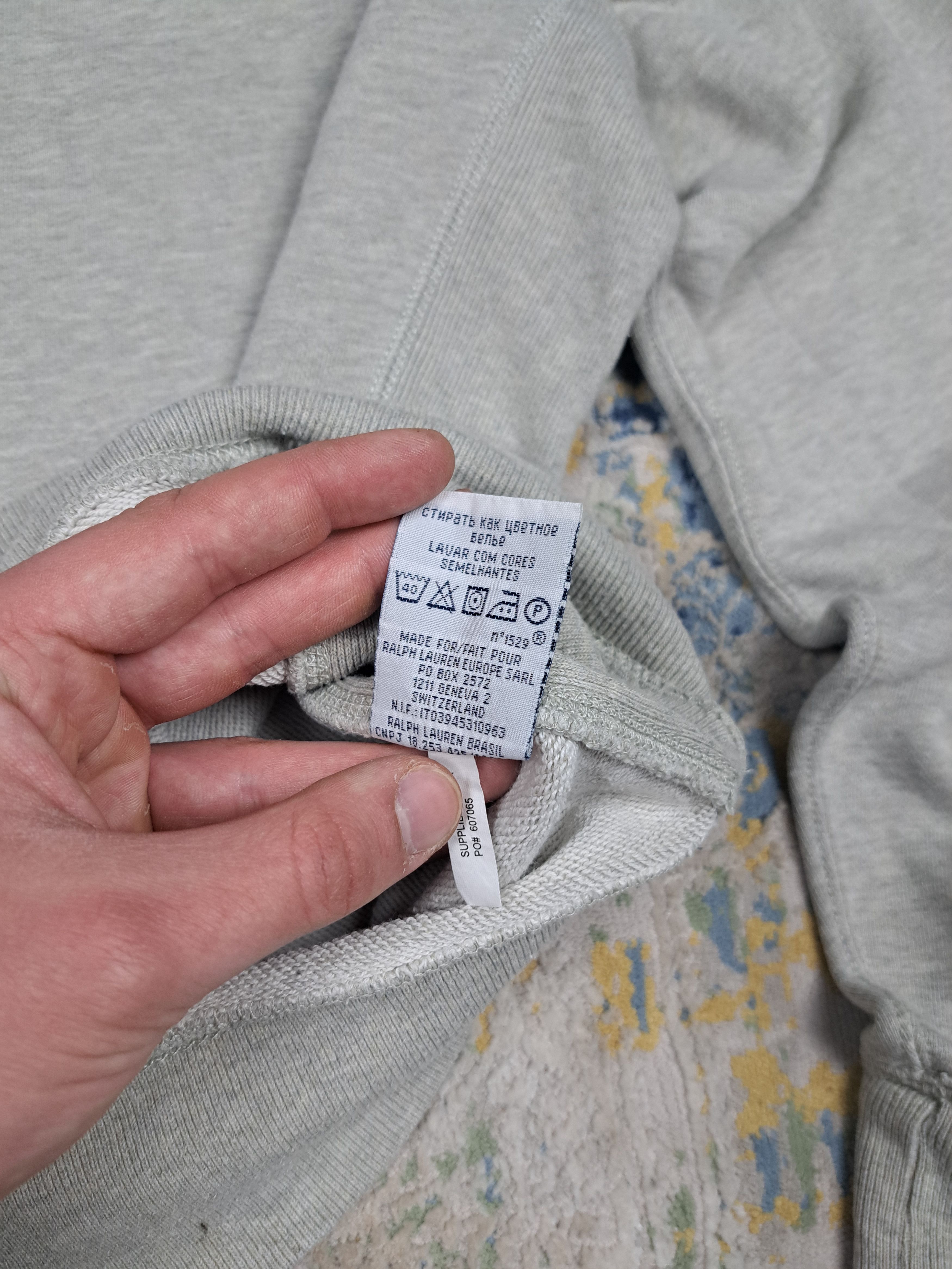 Polo Ralph Lauren Ralph Lauren Basic Crewneck Sweatshirt Green Horse y2k Size US L / EU 52-54 / 3 - 6 Thumbnail