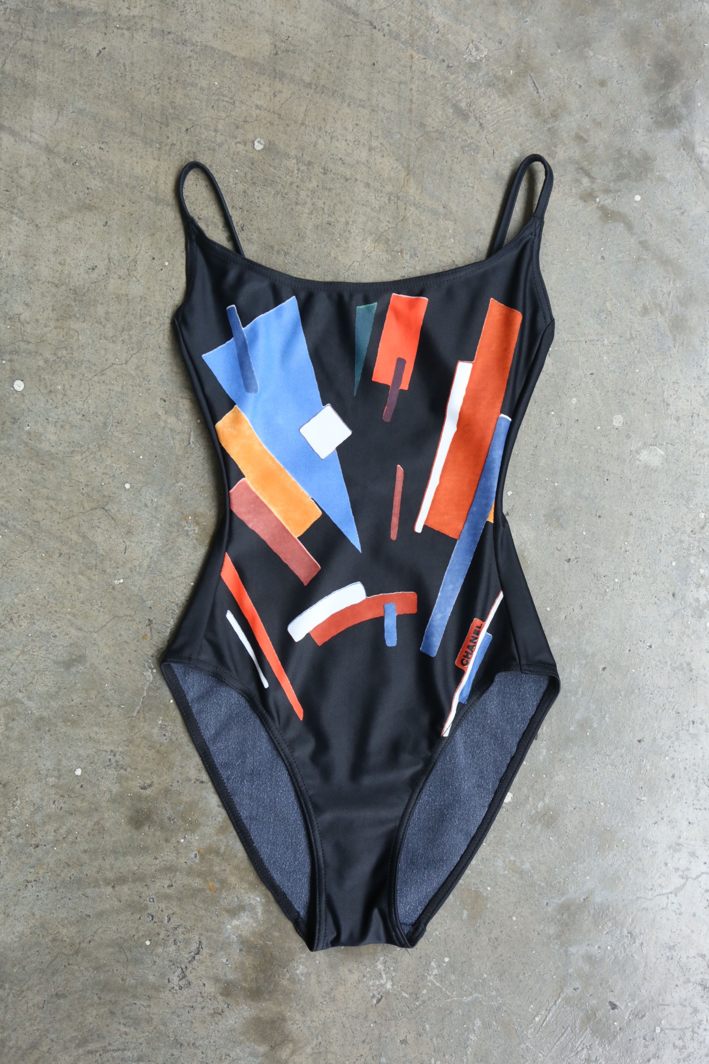 Chanel Chanel - S/S 94 - Geometric-Print Swimsuit Size XXS / US 00 / IT 34 - 2 Thumbnail