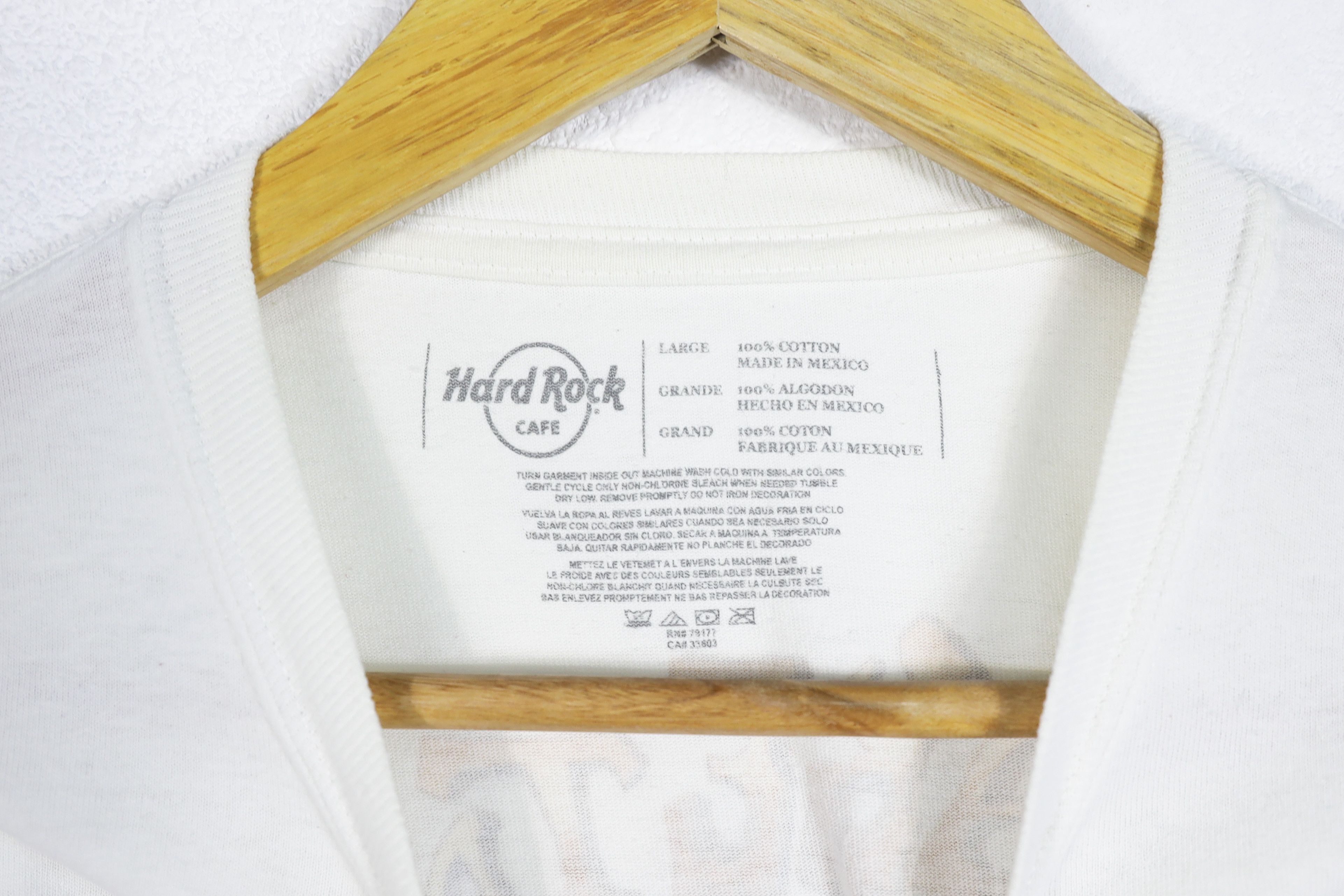 Hard Rock Cafe Vintage Hard Rock Cafe Lake Tahoe Reversible Tee Tshirt Y2k Size US L / EU 52-54 / 3 - 6 Thumbnail