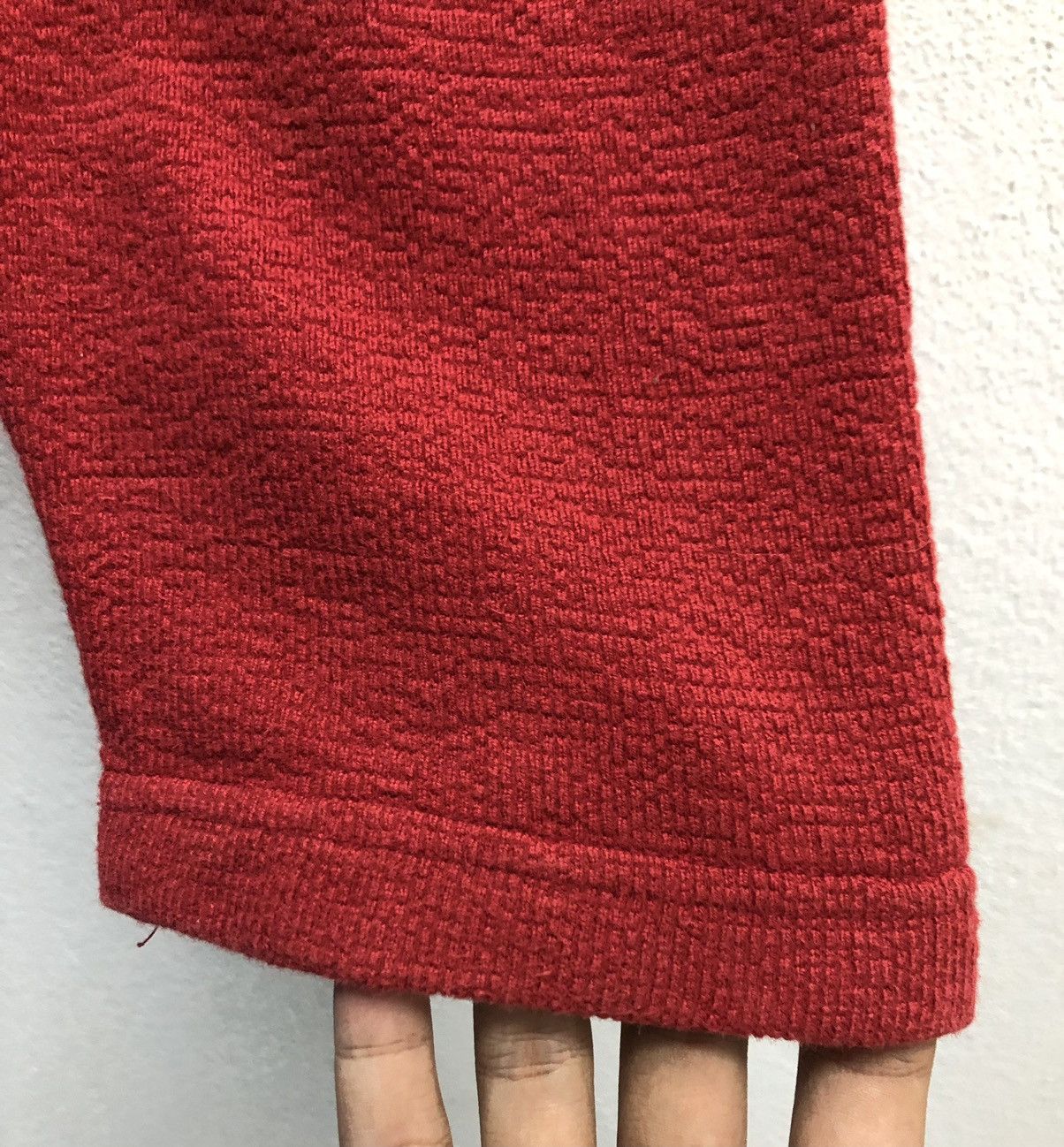 Kansai Yamamoto Vintage Kansai Yamamoto Red Sweatshirt Graphic Made in Japan Size US L / EU 52-54 / 3 - 7 Thumbnail