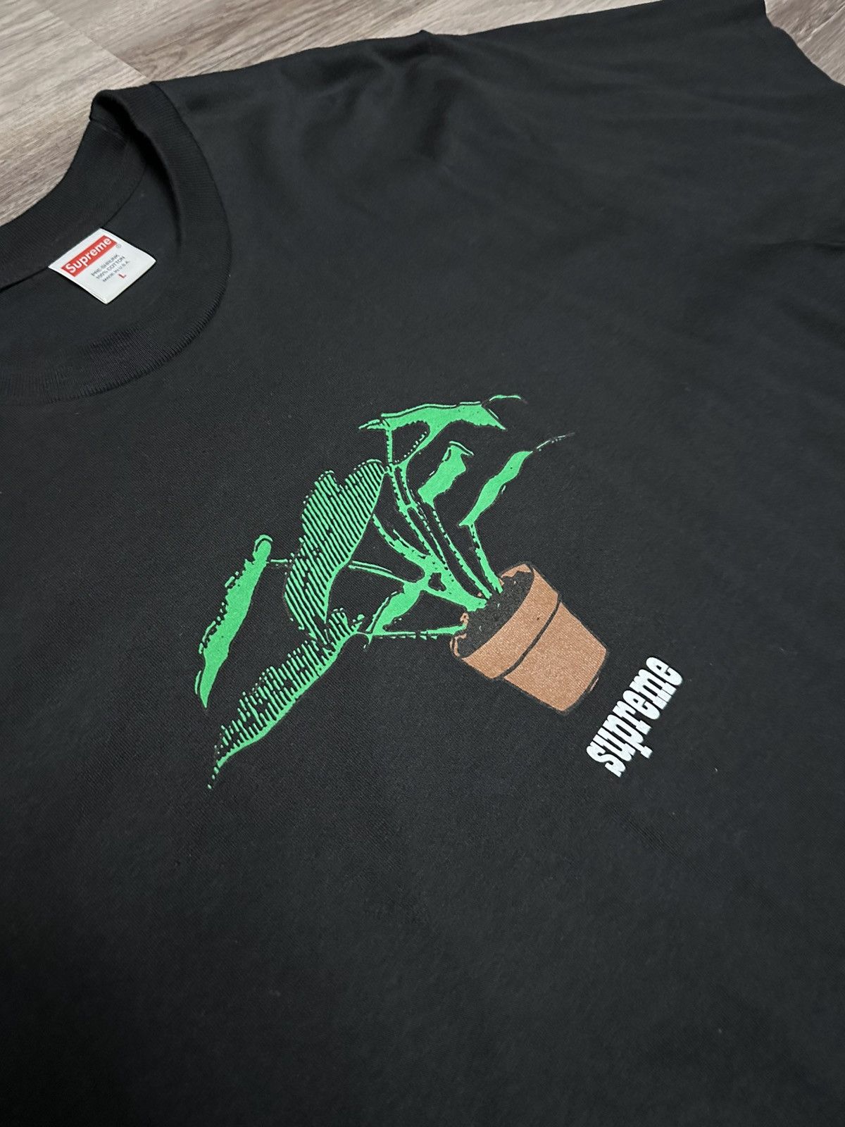 Supreme Supreme plant tee FW17 Size US L / EU 52-54 / 3 - 2 Thumbnail