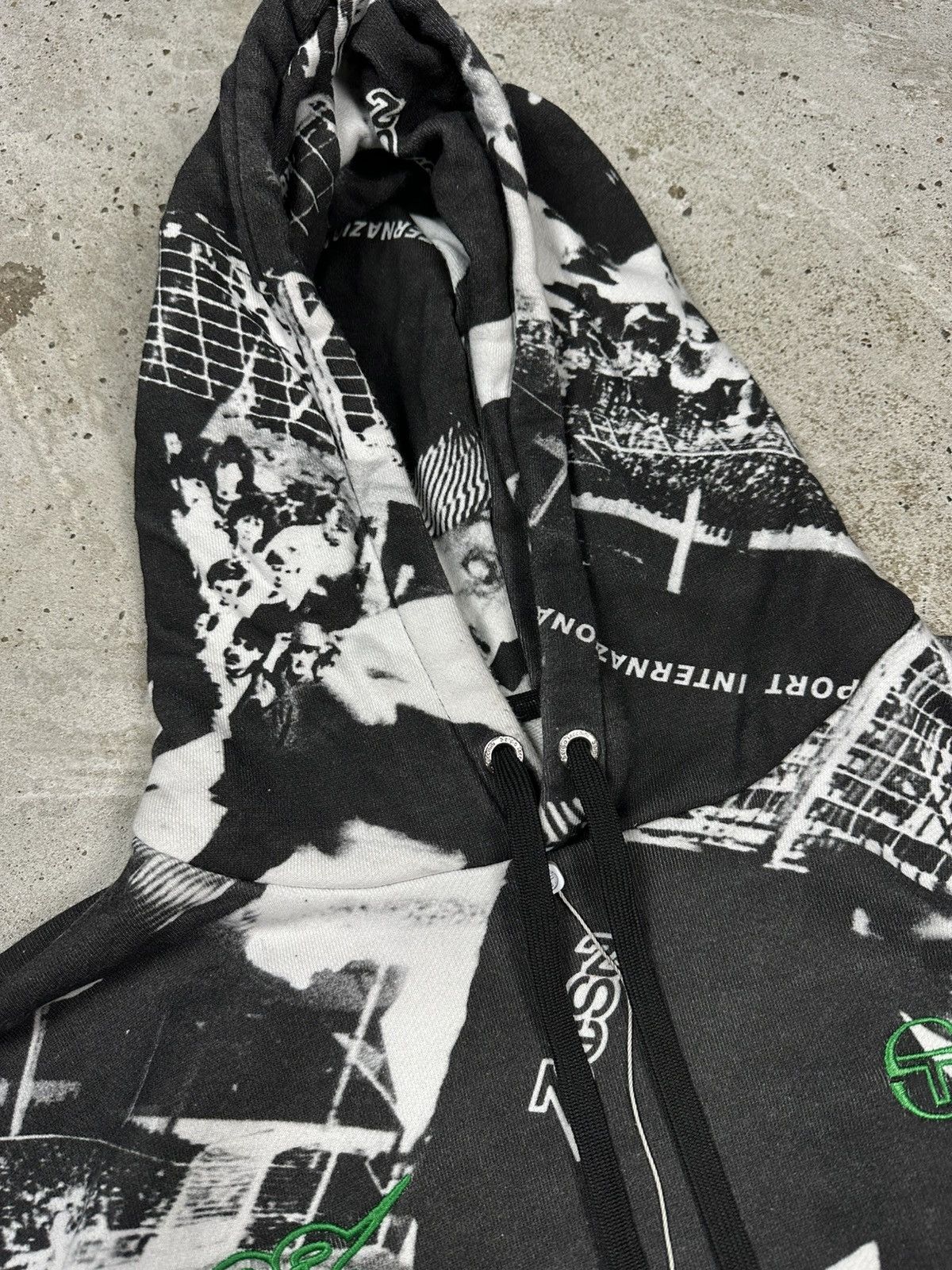 A$AP Nast × Sergio Tacchini Sergio Tacchini x A$AP Nast Nst2 All Over Print Hoodie Size US M / EU 48-50 / 2 - 10 Thumbnail