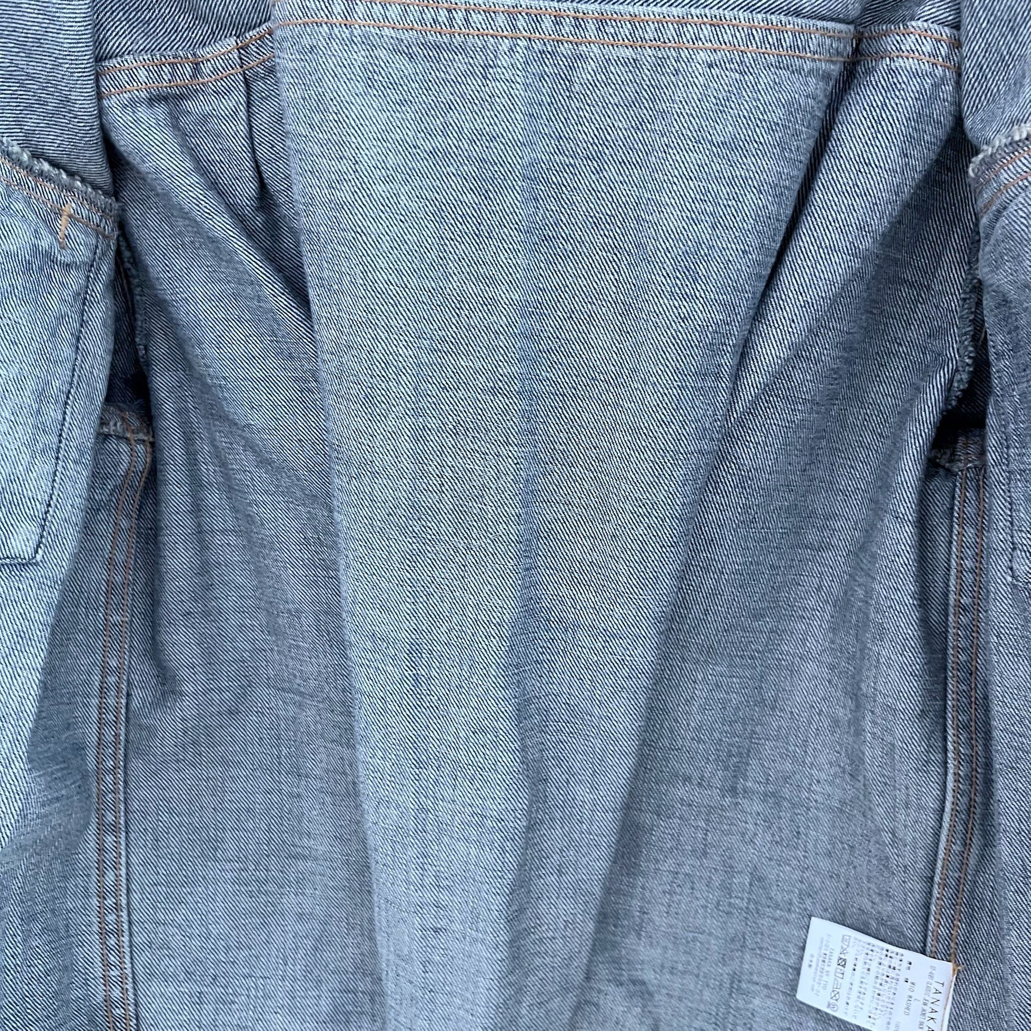 TANAKA Rare Tanaka Classic Jean Jacket Back Taped Size L / US 10 / IT 46 - 7 Thumbnail