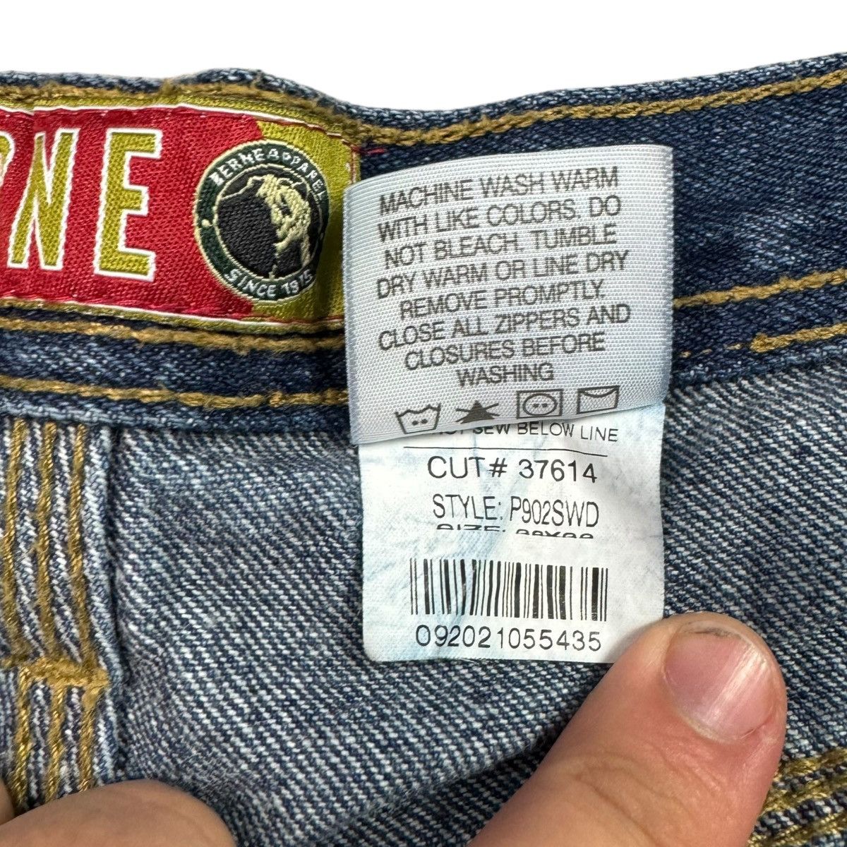Other × Vintage Berne Double Knee Baggy Carpenter Jean Pants Men’s 38”x32” Size US 38 / EU 54 - 7 Thumbnail