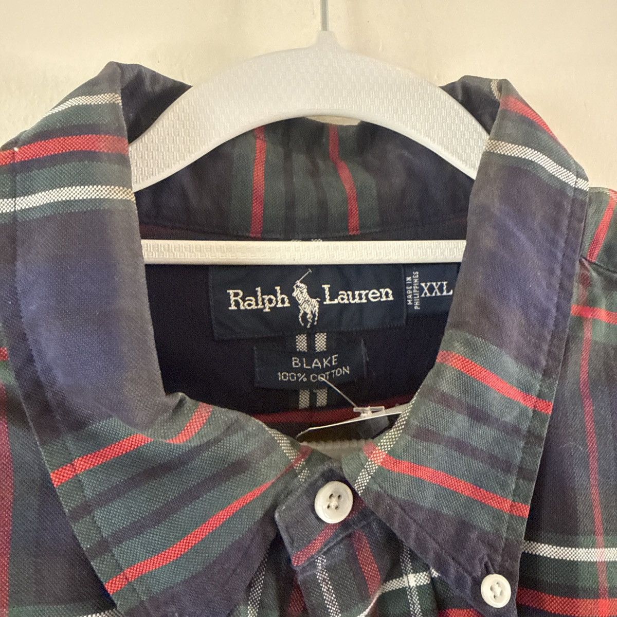Ralph Lauren Vintage Ralph Lauren Plaid Shirt Size US XXL / EU 58 / 5 - 2 Thumbnail