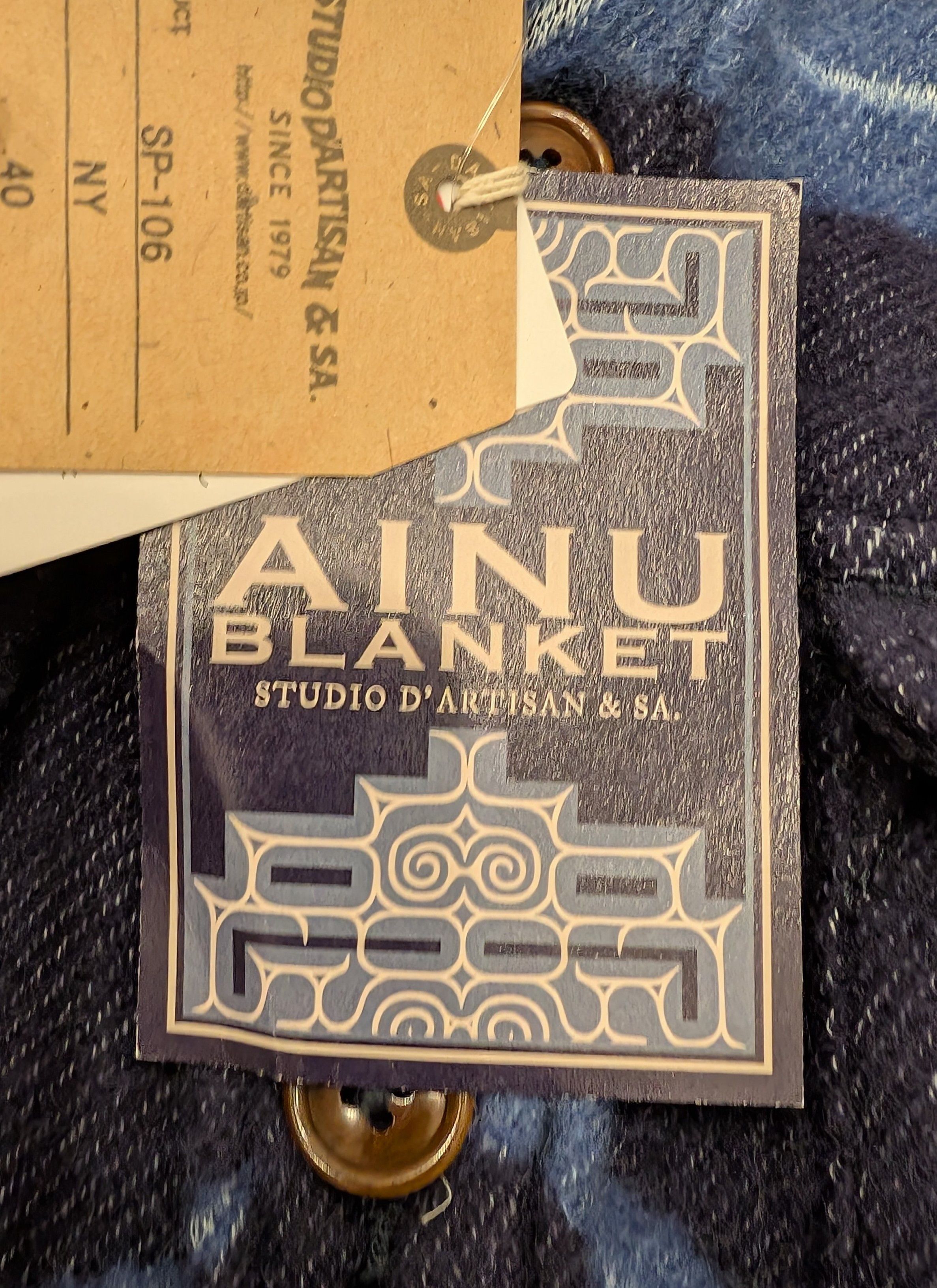 Studio D'Artisan NWT Studio D'artisan 45th Anniversary Ainu Blanket Jacket Size US M / EU 48-50 / 2 - 5 Thumbnail