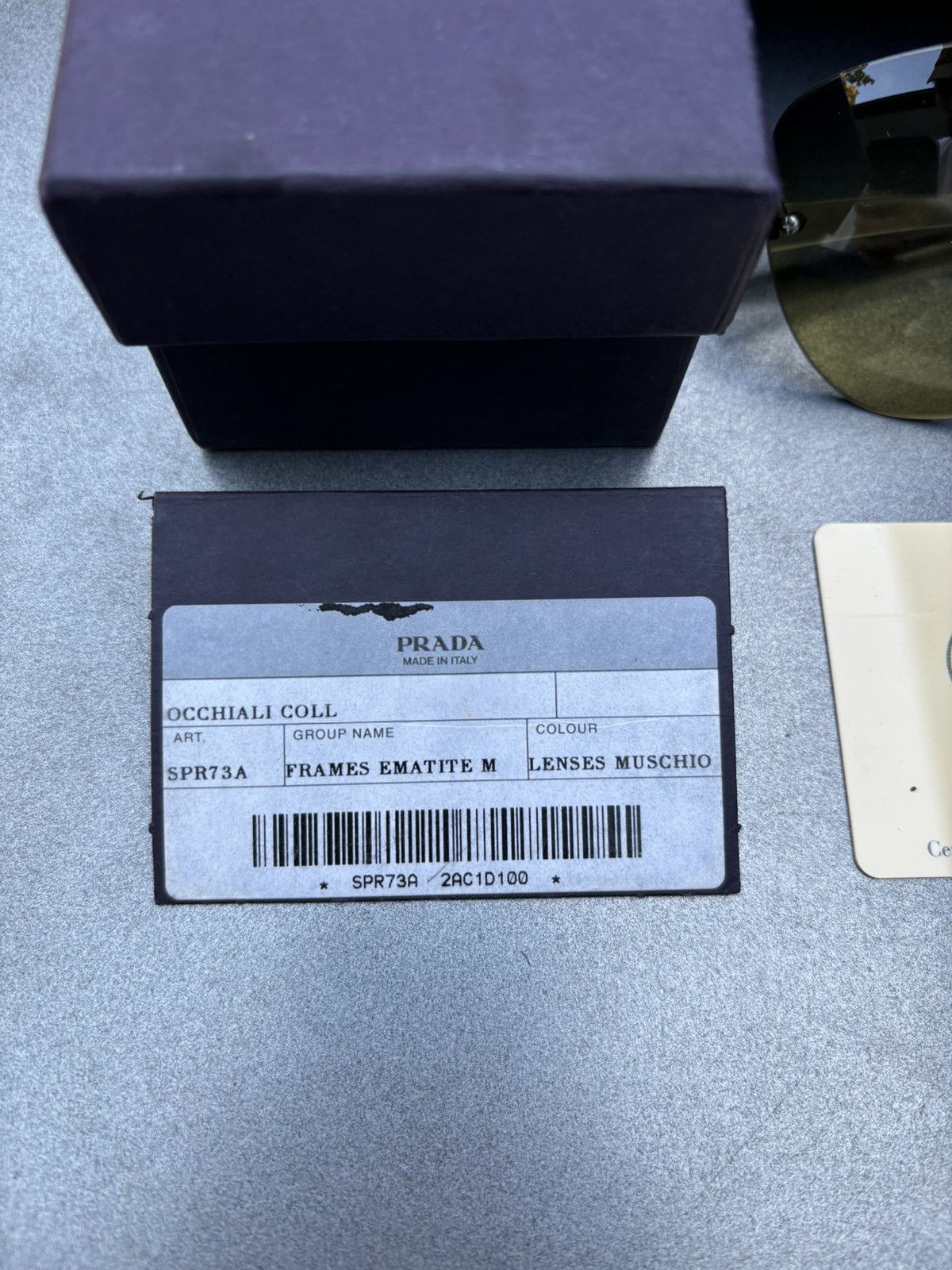 Prada × Vintage S/S 2000 Prada Sunglasses SPR 73A Rimless Vintage Prada Y2K Size ONE SIZE - 22 Thumbnail
