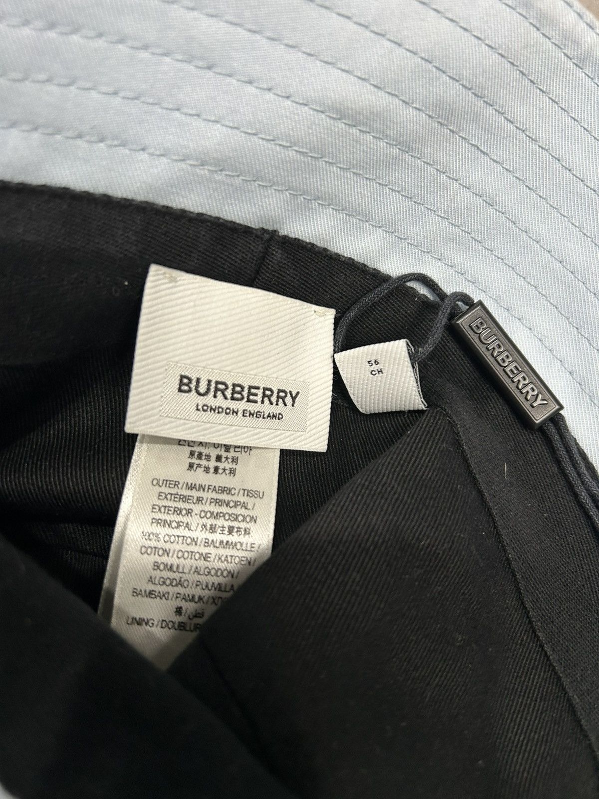 Burberry Women Burberry Blue Fisherman Hat with Animal Embroidery Size ONE SIZE - 9 Thumbnail